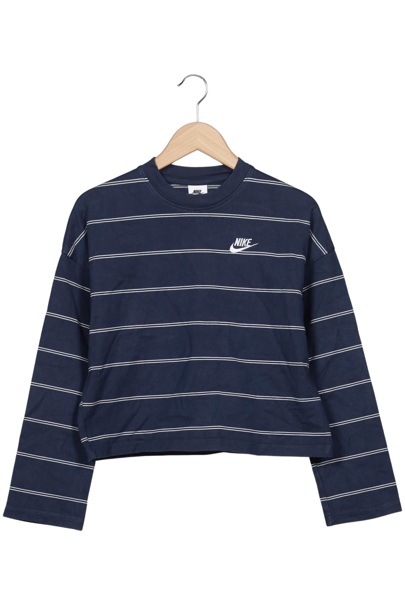 

Nike Damen Langarmshirt, marineblau, Gr. 34