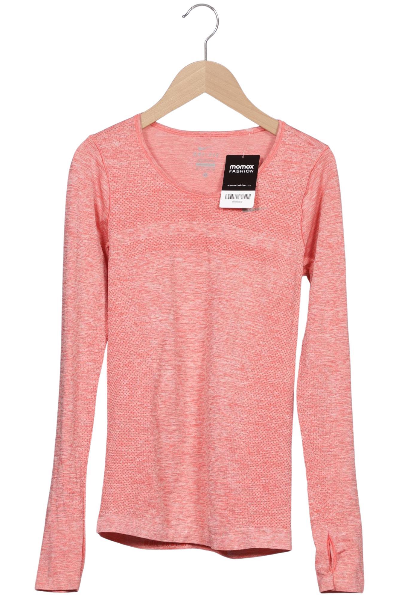 

Nike Damen Langarmshirt, pink, Gr. 34