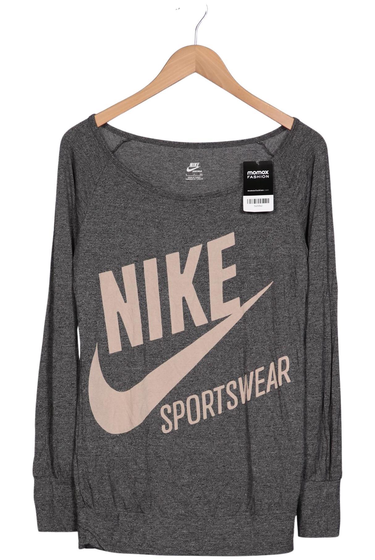 

Nike Damen Langarmshirt, grau, Gr. 36