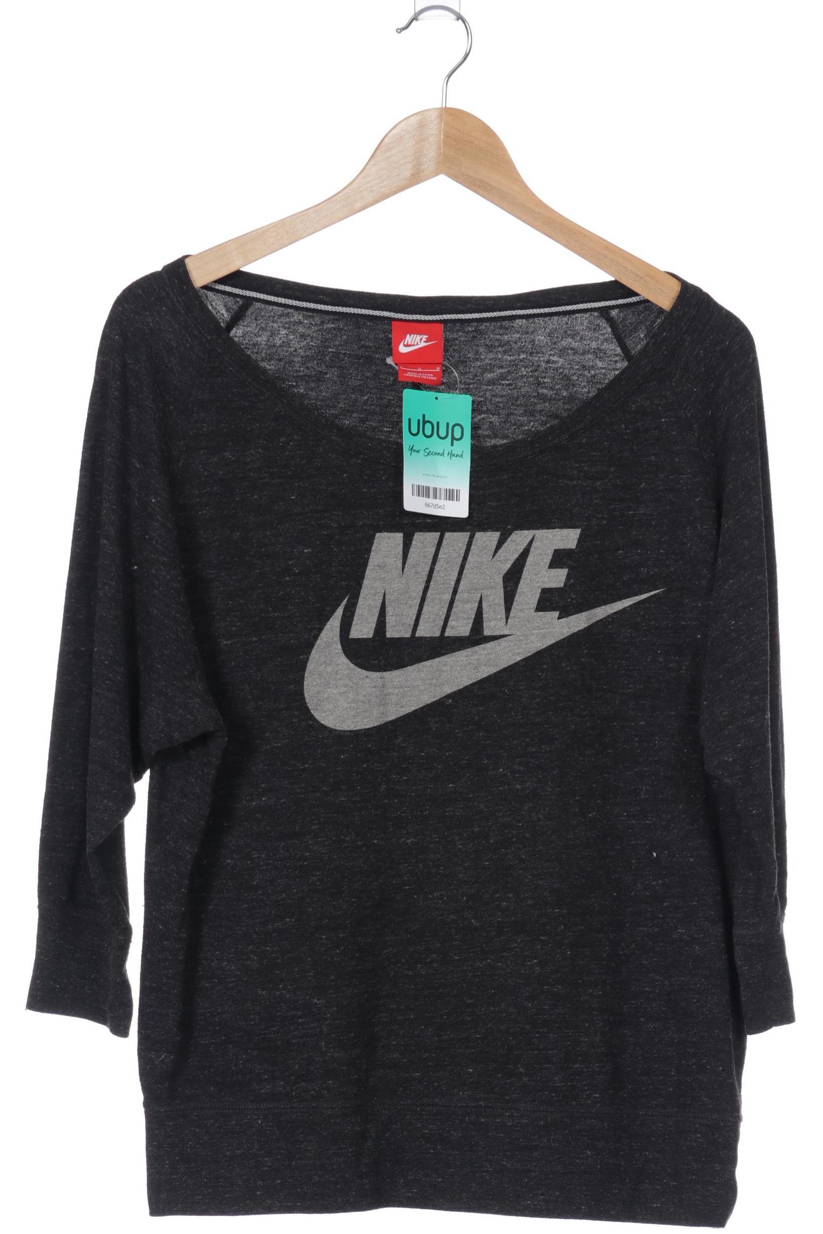 

Nike Damen Langarmshirt, grau, Gr.