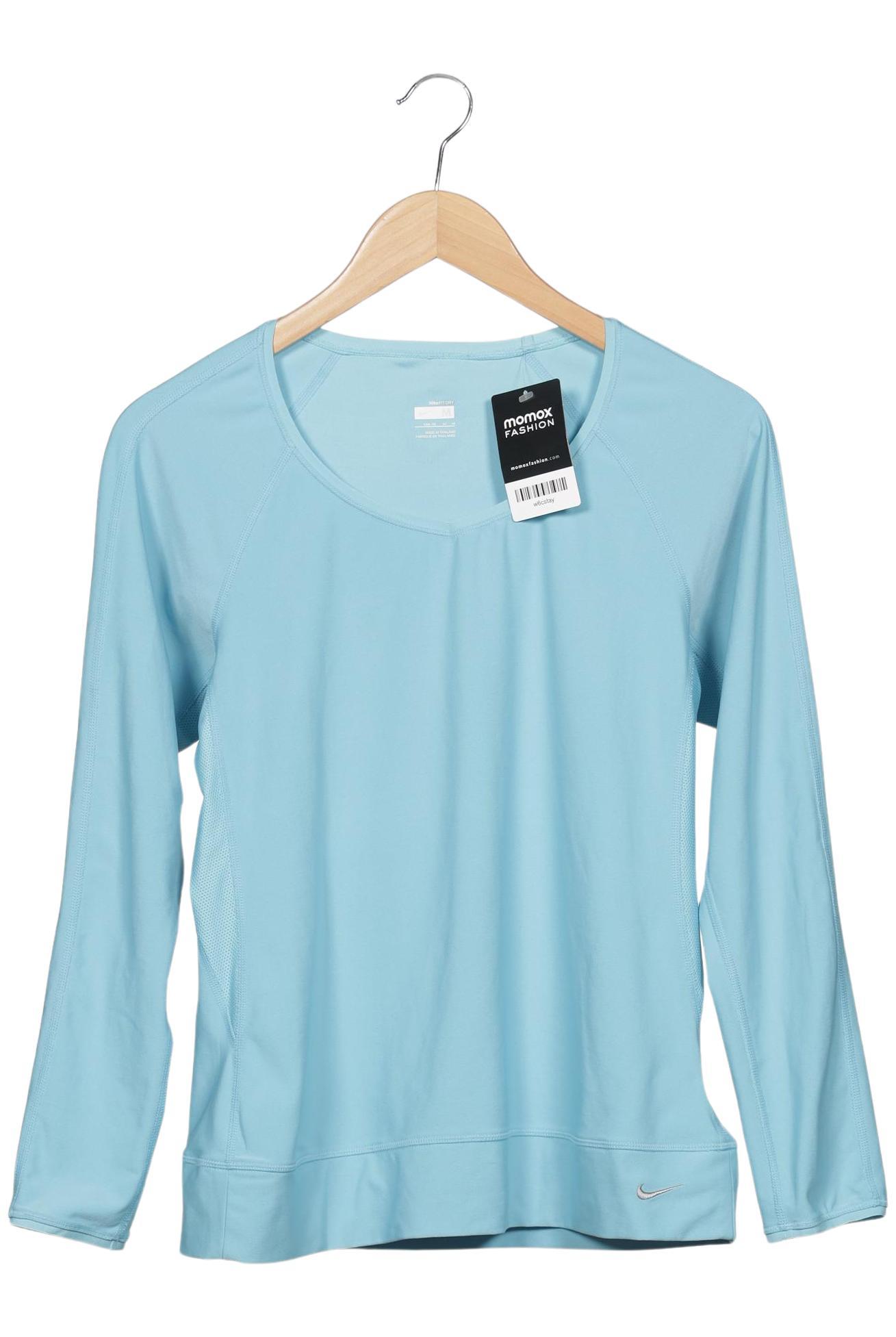 

Nike Damen Langarmshirt, hellblau, Gr. 38