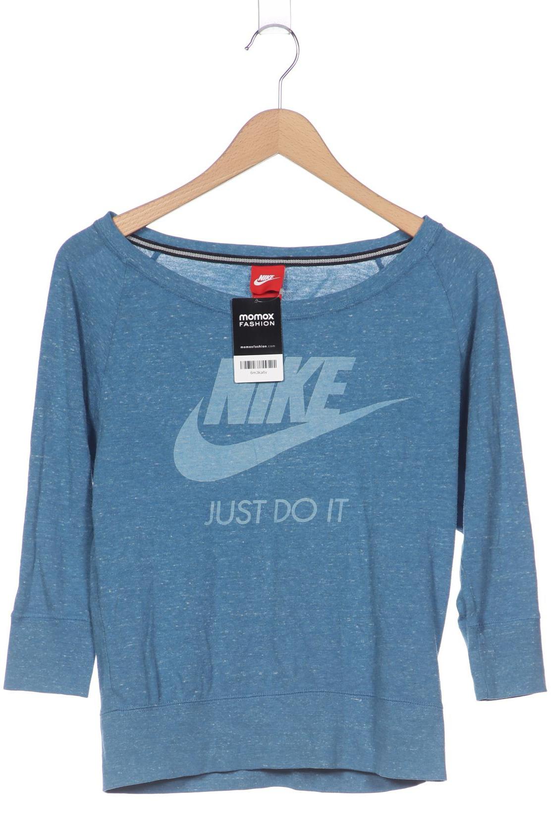 

Nike Damen Langarmshirt, blau, Gr. 36