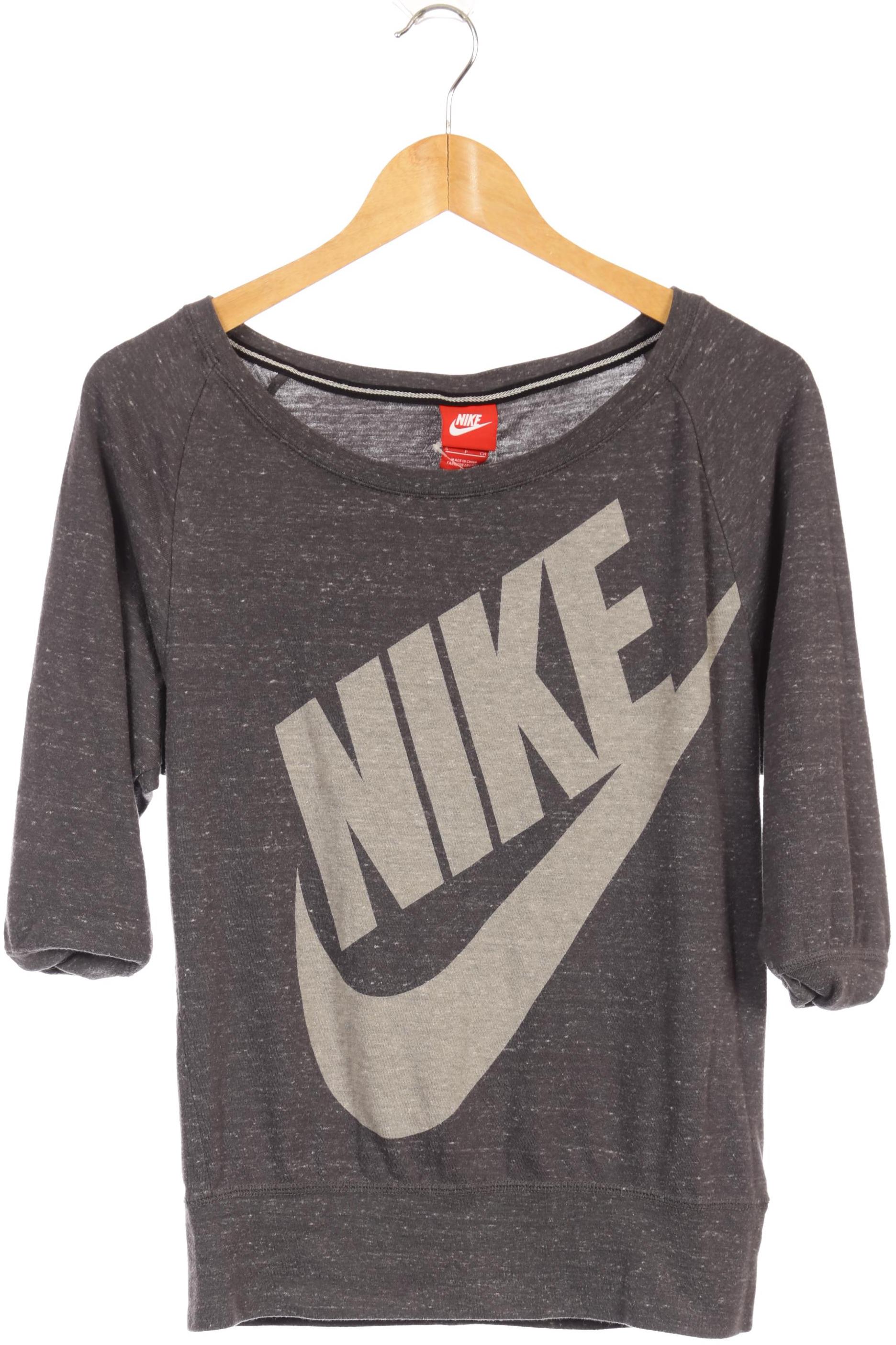 

Nike Damen Langarmshirt, grau, Gr. 36