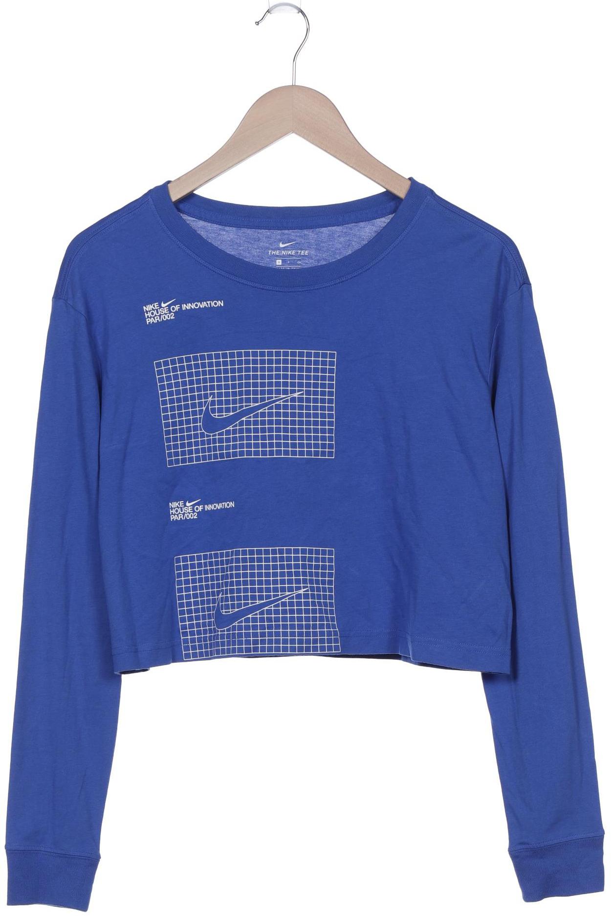

Nike Damen Langarmshirt, blau, Gr. 36