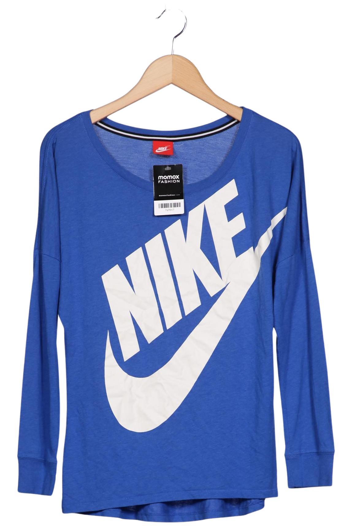 

Nike Damen Langarmshirt, blau, Gr. 42
