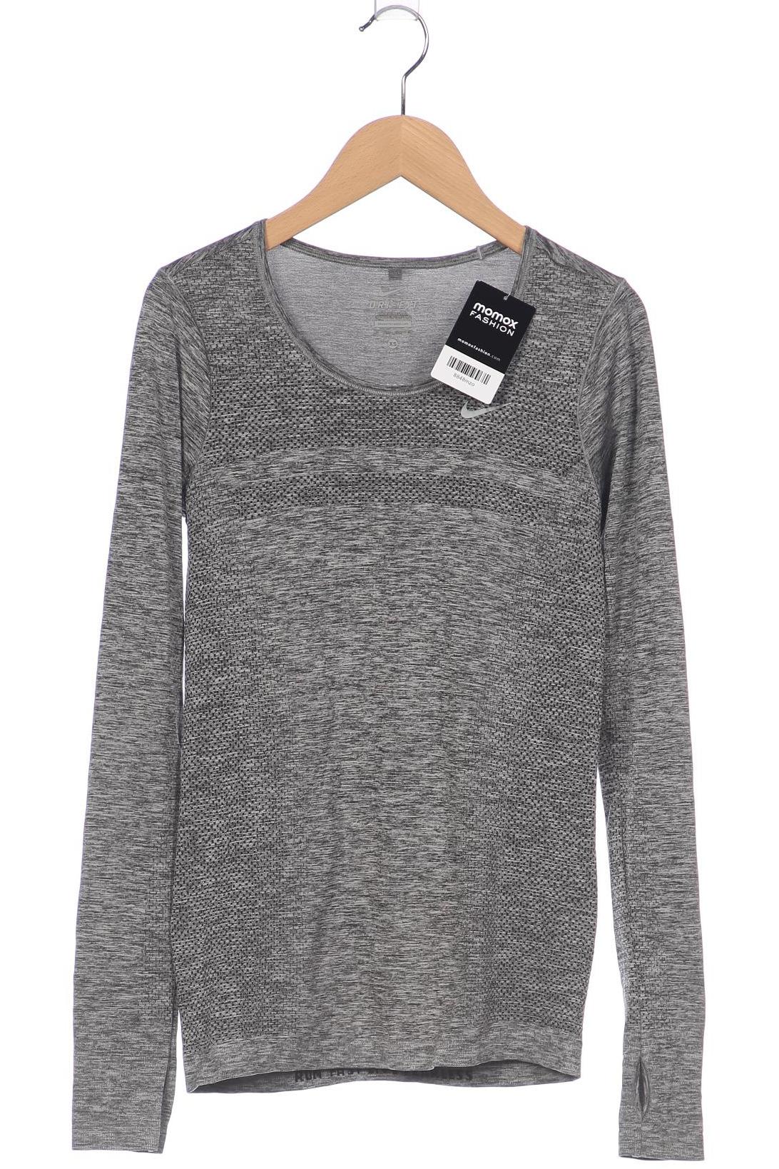 

Nike Damen Langarmshirt, grau, Gr. 34