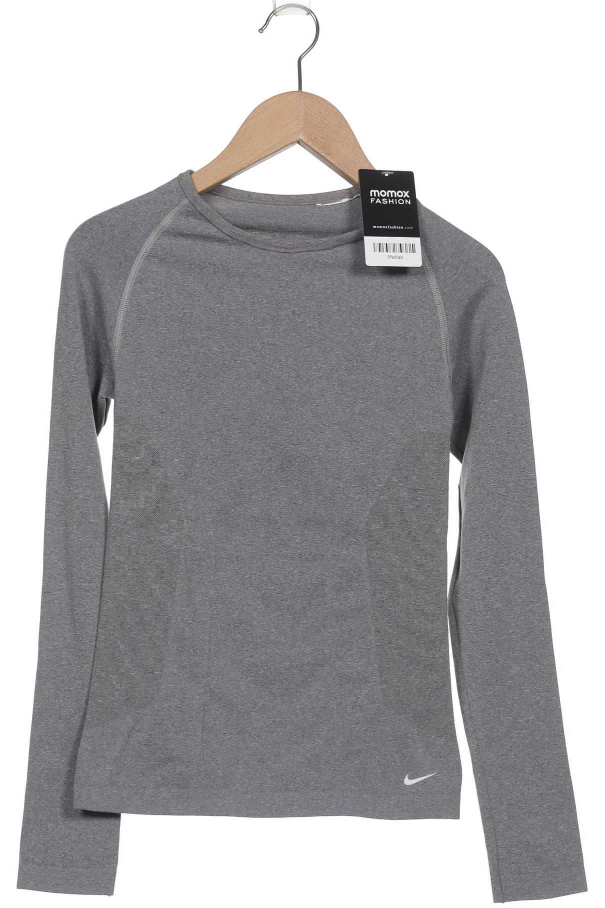 

Nike Damen Langarmshirt, grau, Gr. 38