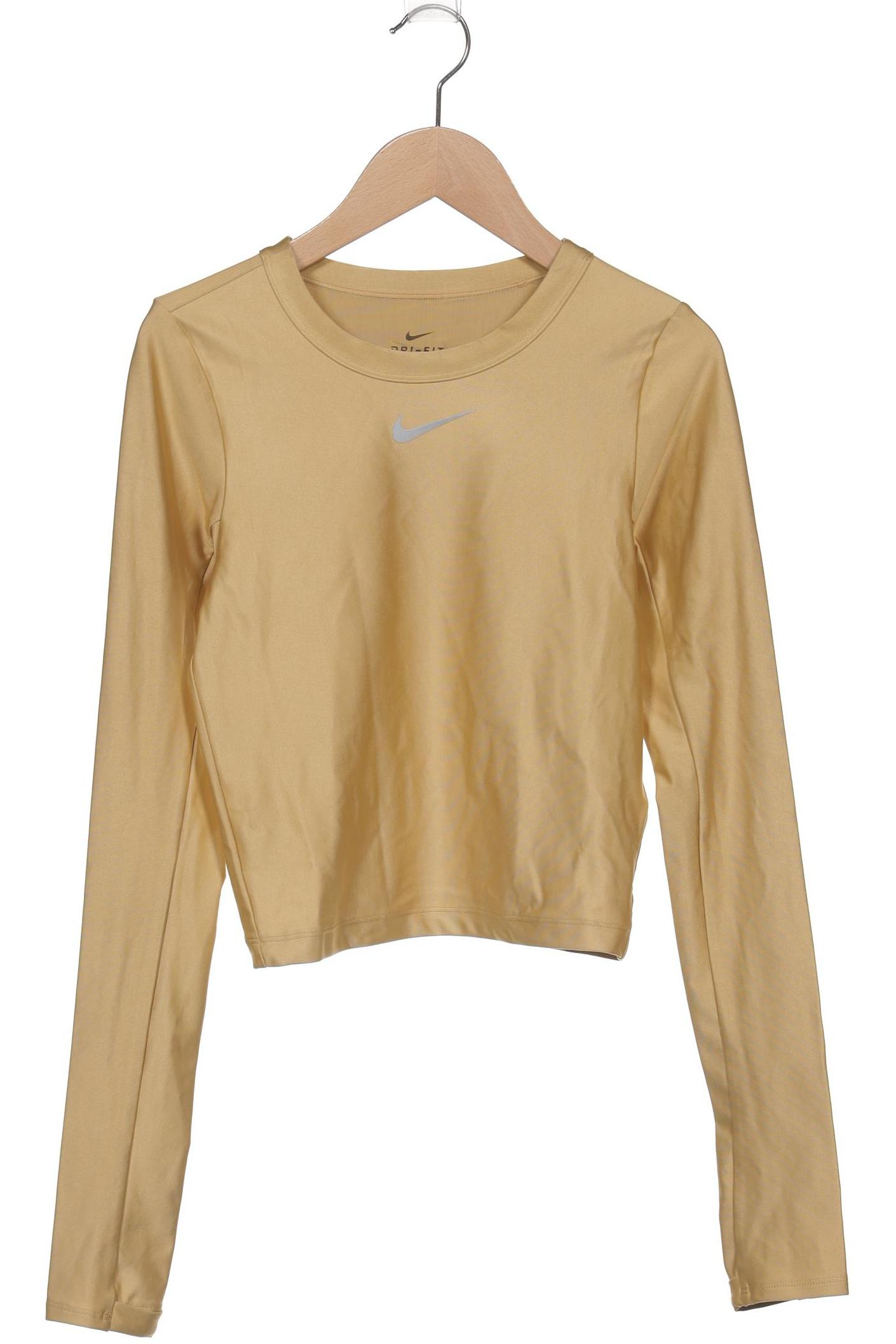 

Nike Damen Langarmshirt, gelb, Gr. 34