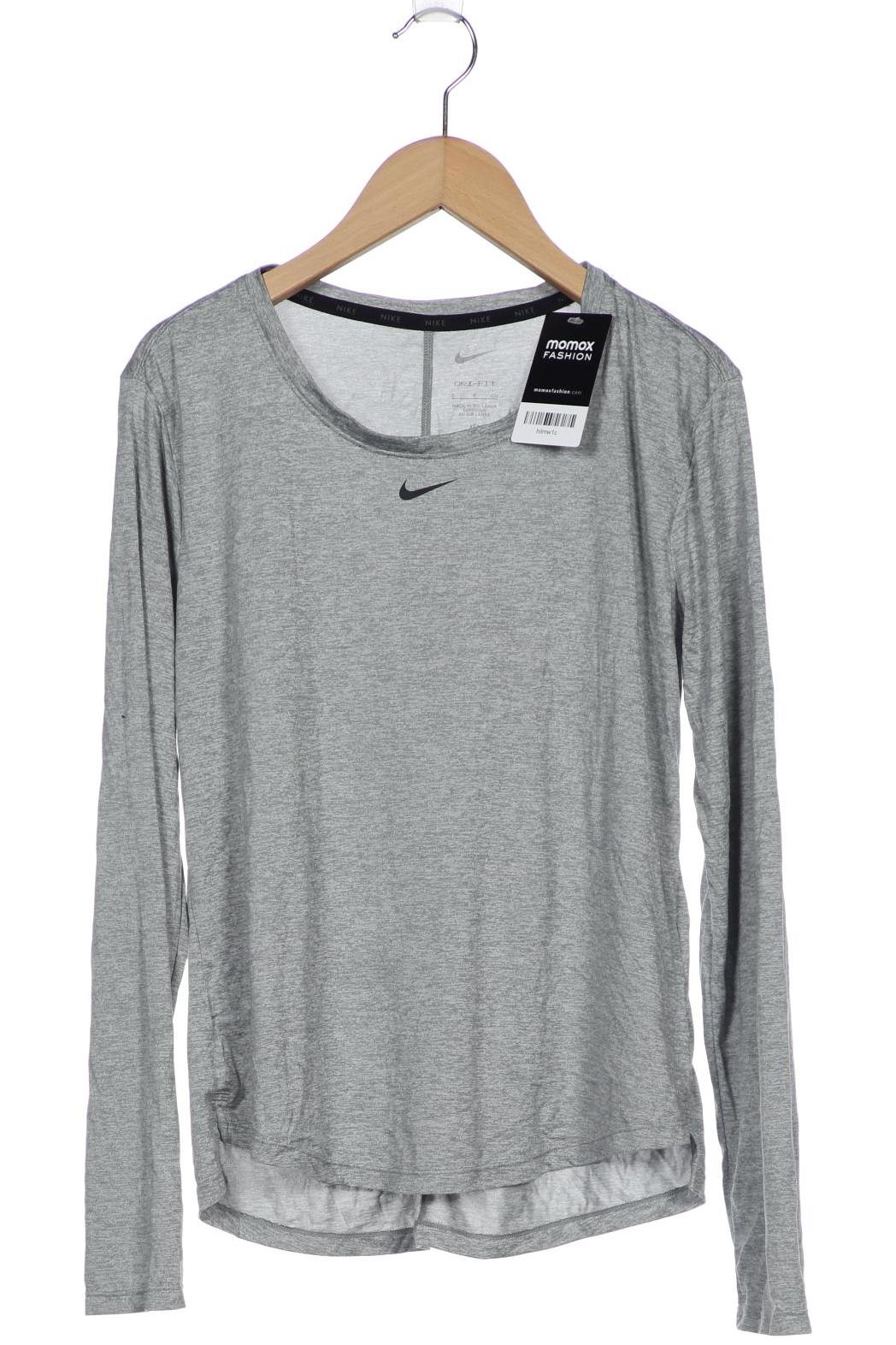 

Nike Damen Langarmshirt, grau, Gr. 36