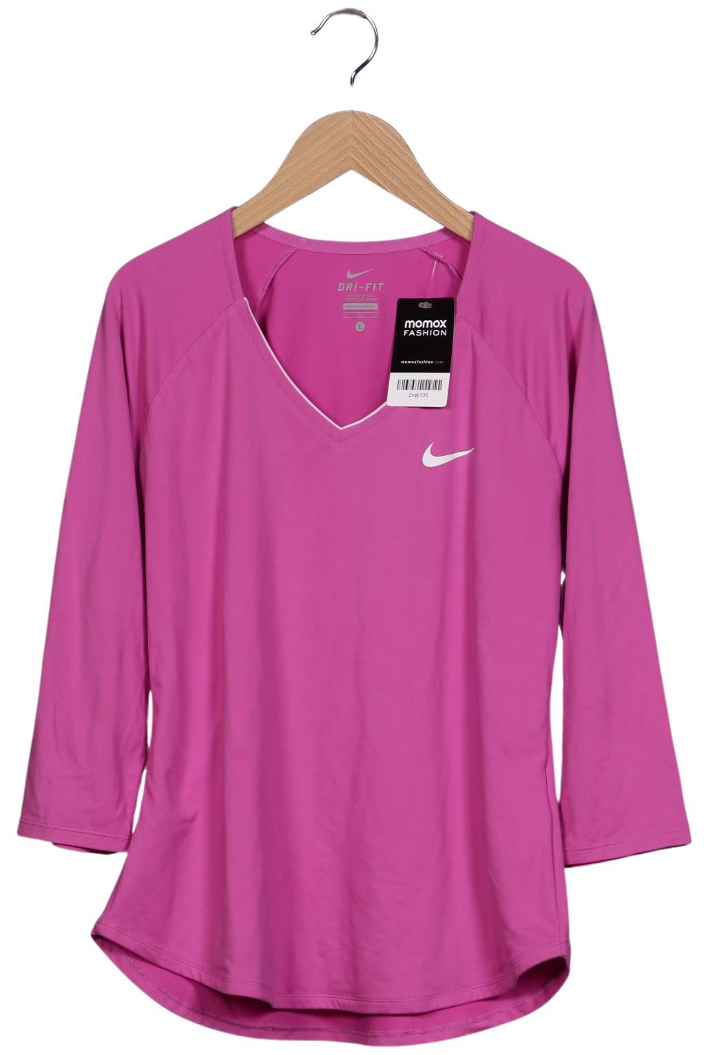 

Nike Damen Langarmshirt, pink, Gr. 42