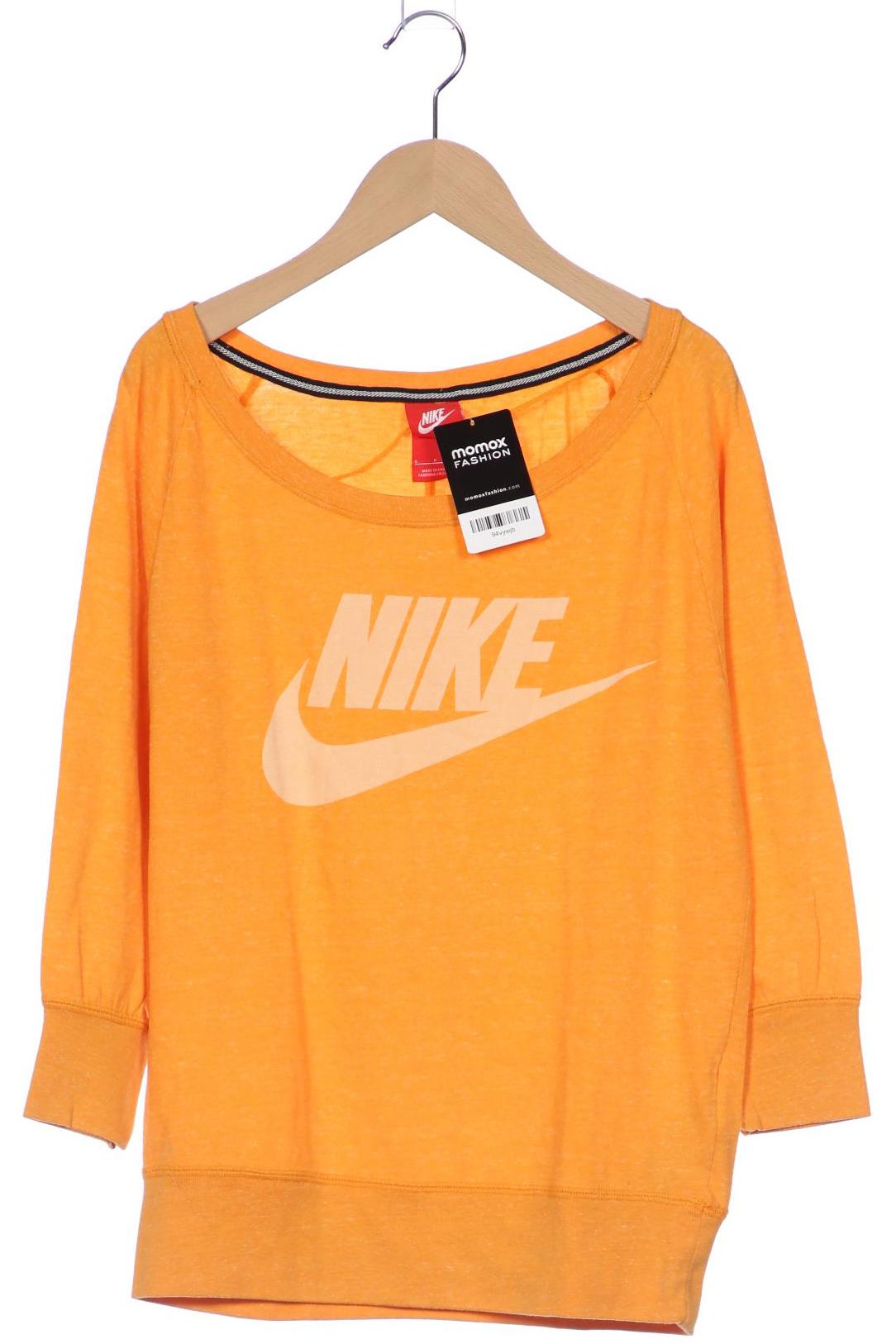 

Nike Damen Langarmshirt, orange, Gr. 36