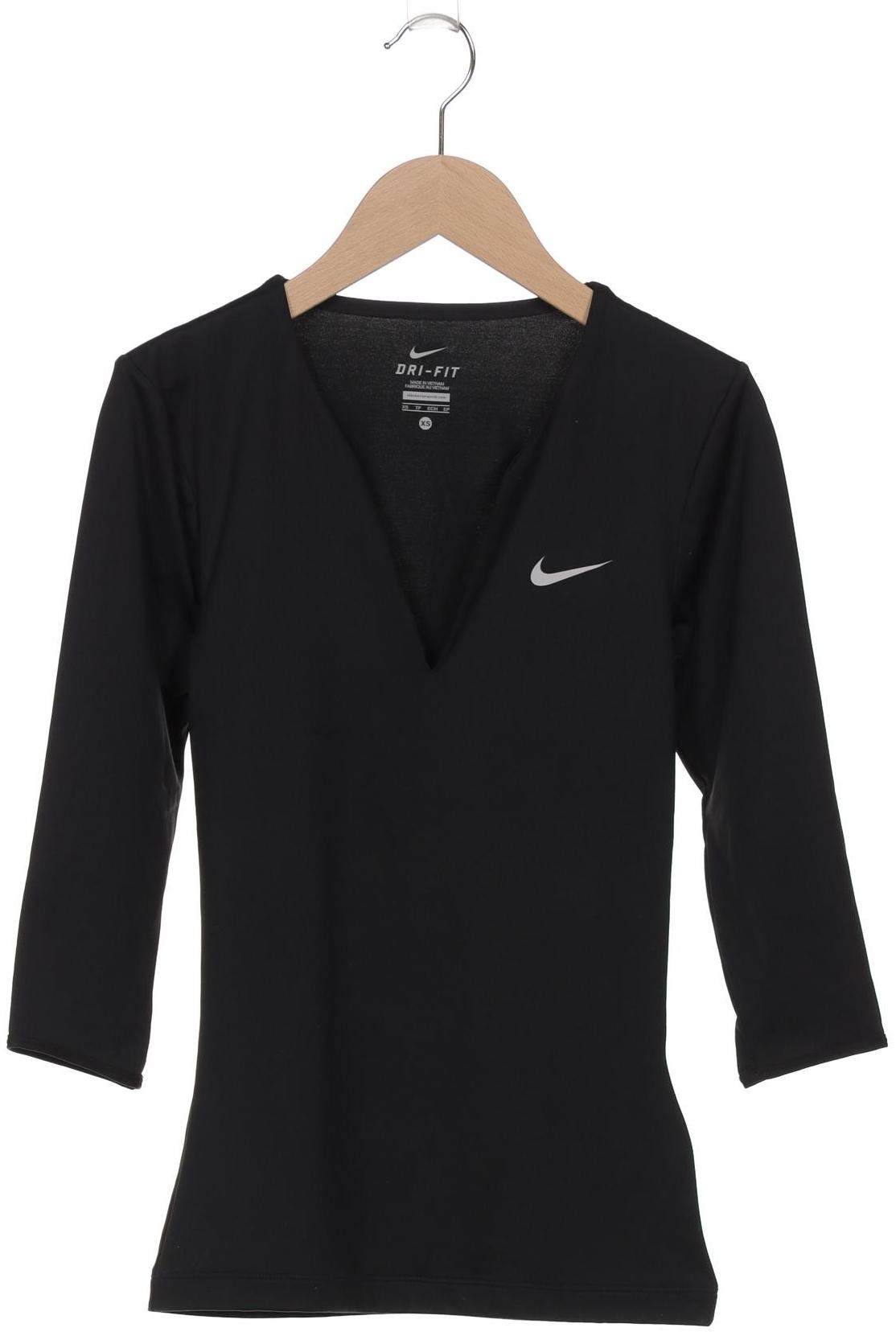 

Nike Damen Langarmshirt, schwarz, Gr. 34