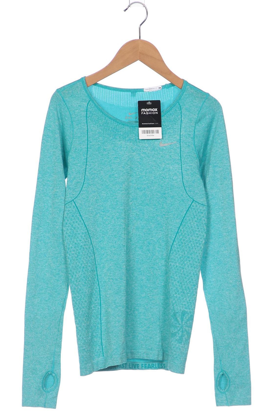 

Nike Damen Langarmshirt, türkis, Gr. 34
