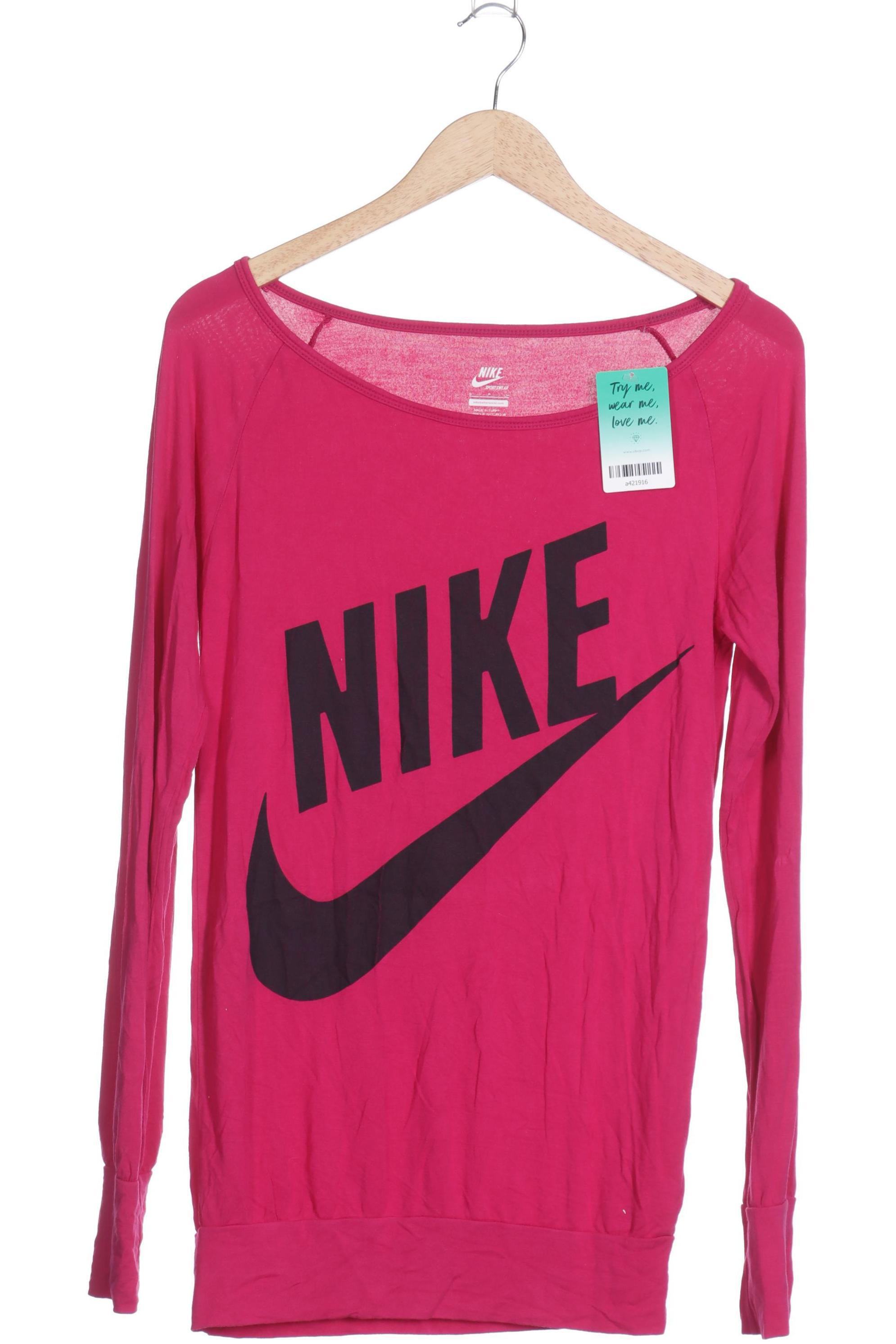 

Nike Damen Langarmshirt, pink, Gr.