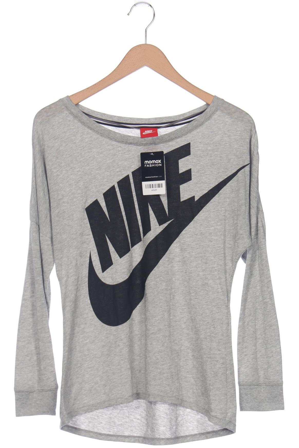 

Nike Damen Langarmshirt, grau, Gr. 36