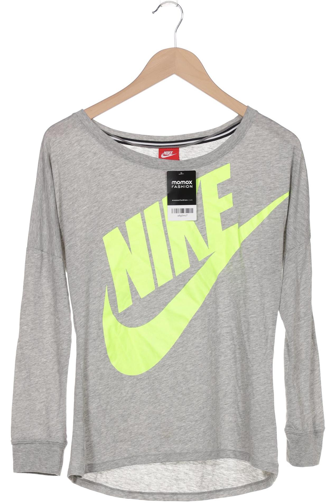 

Nike Damen Langarmshirt, grau, Gr. 36