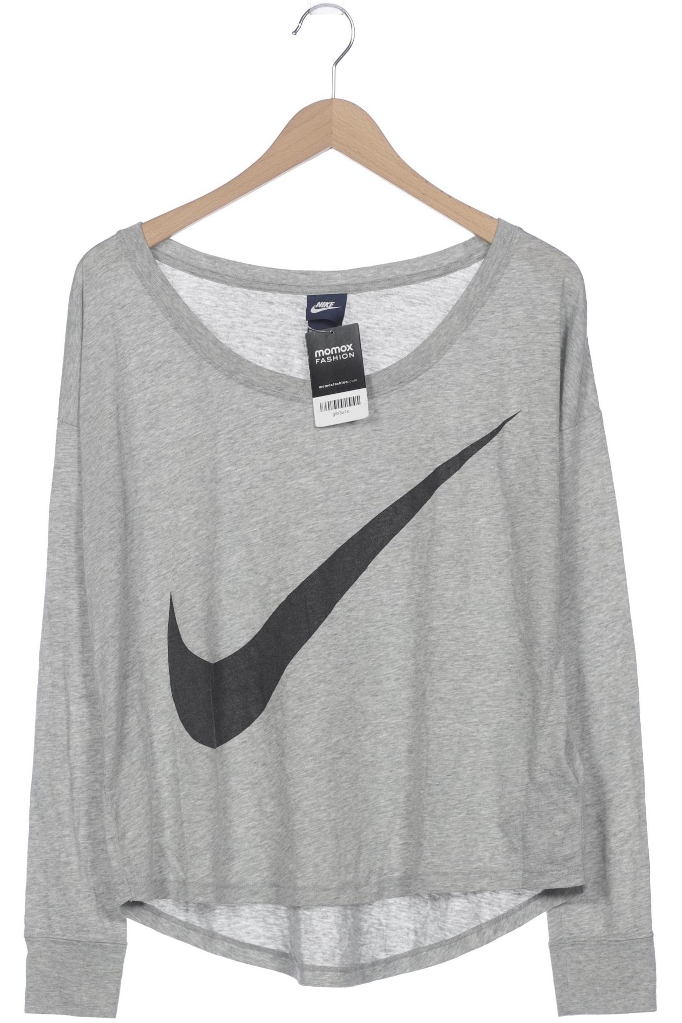 

Nike Damen Langarmshirt, grau, Gr. 44