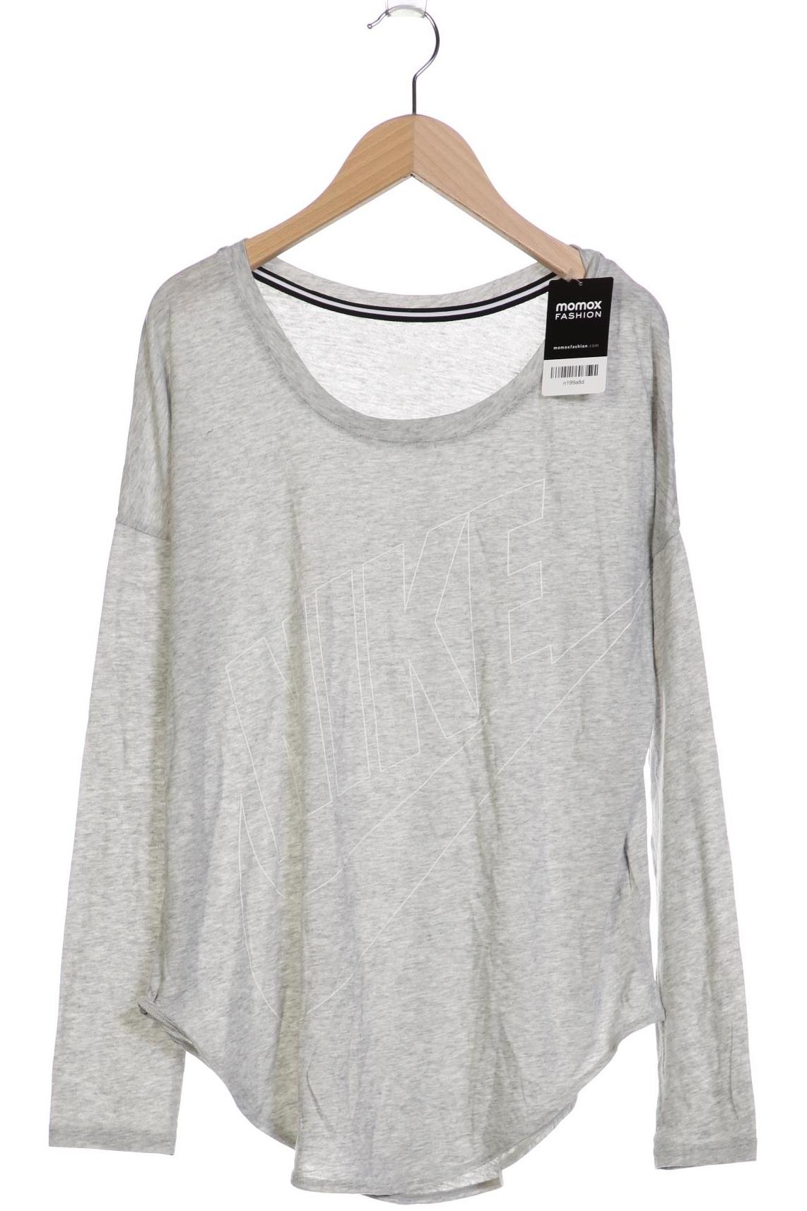 

Nike Damen Langarmshirt, grau, Gr. 38
