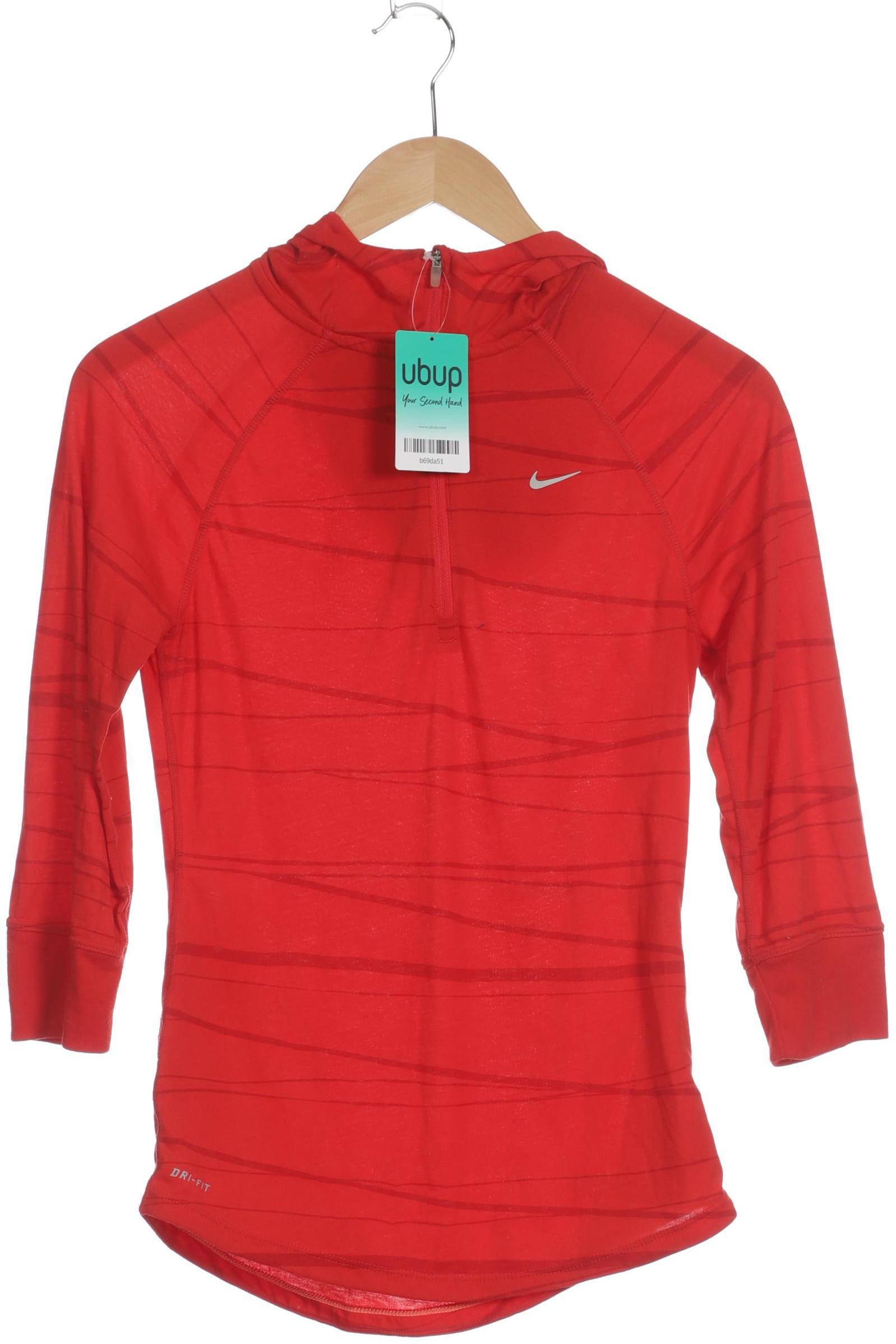 

Nike Damen Langarmshirt, rot, Gr.
