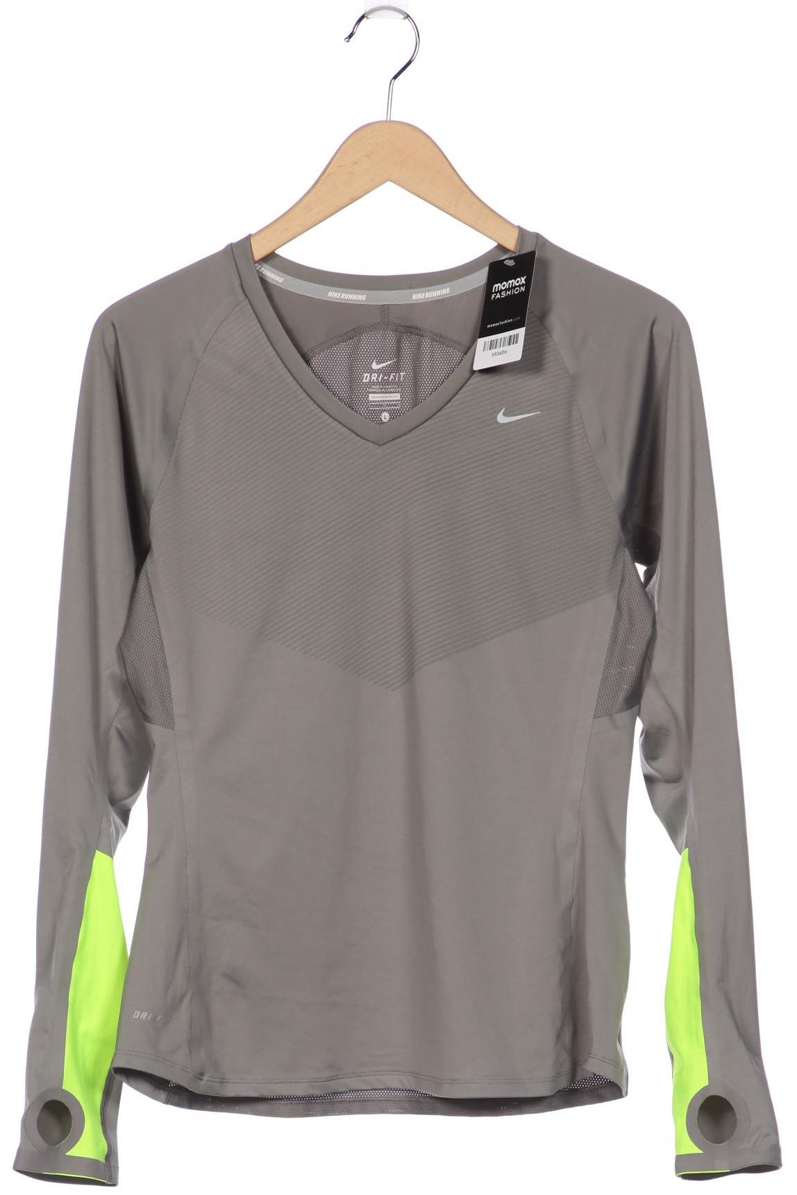 

Nike Damen Langarmshirt, grau, Gr. 42