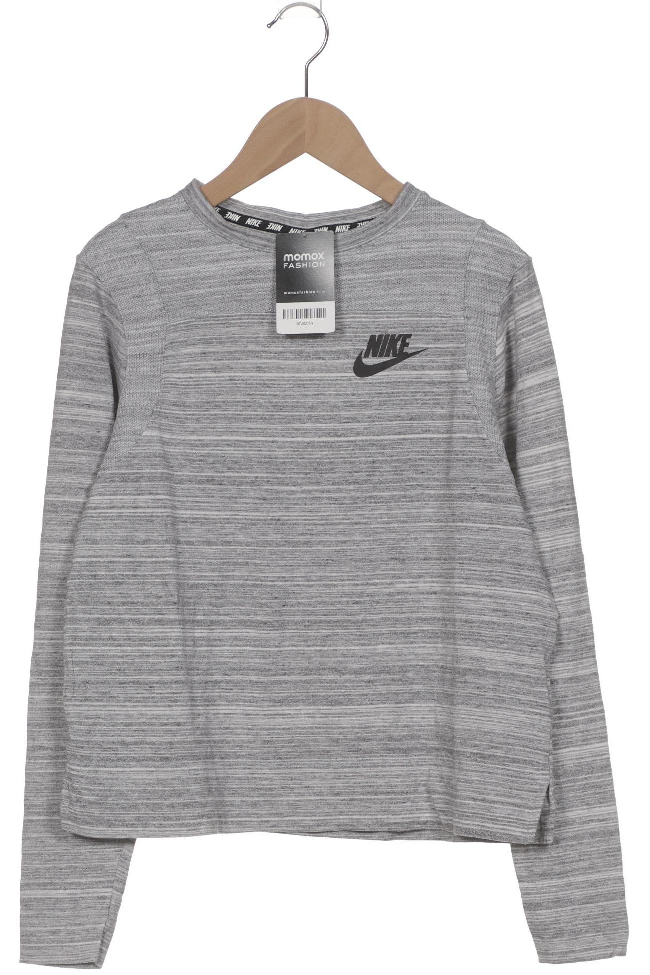 

Nike Damen Langarmshirt, grau, Gr. 34