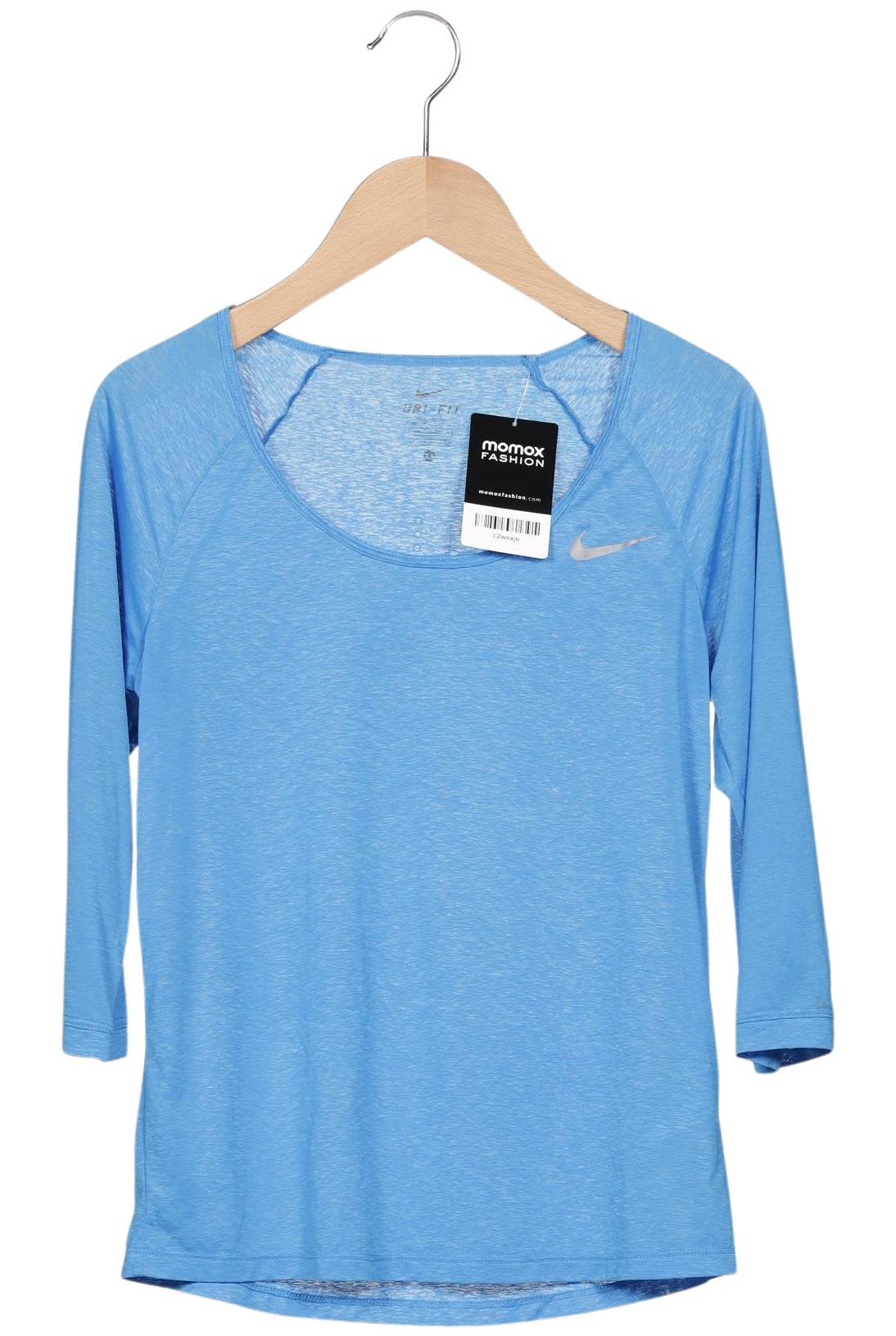 

Nike Damen Langarmshirt, hellblau, Gr. 34