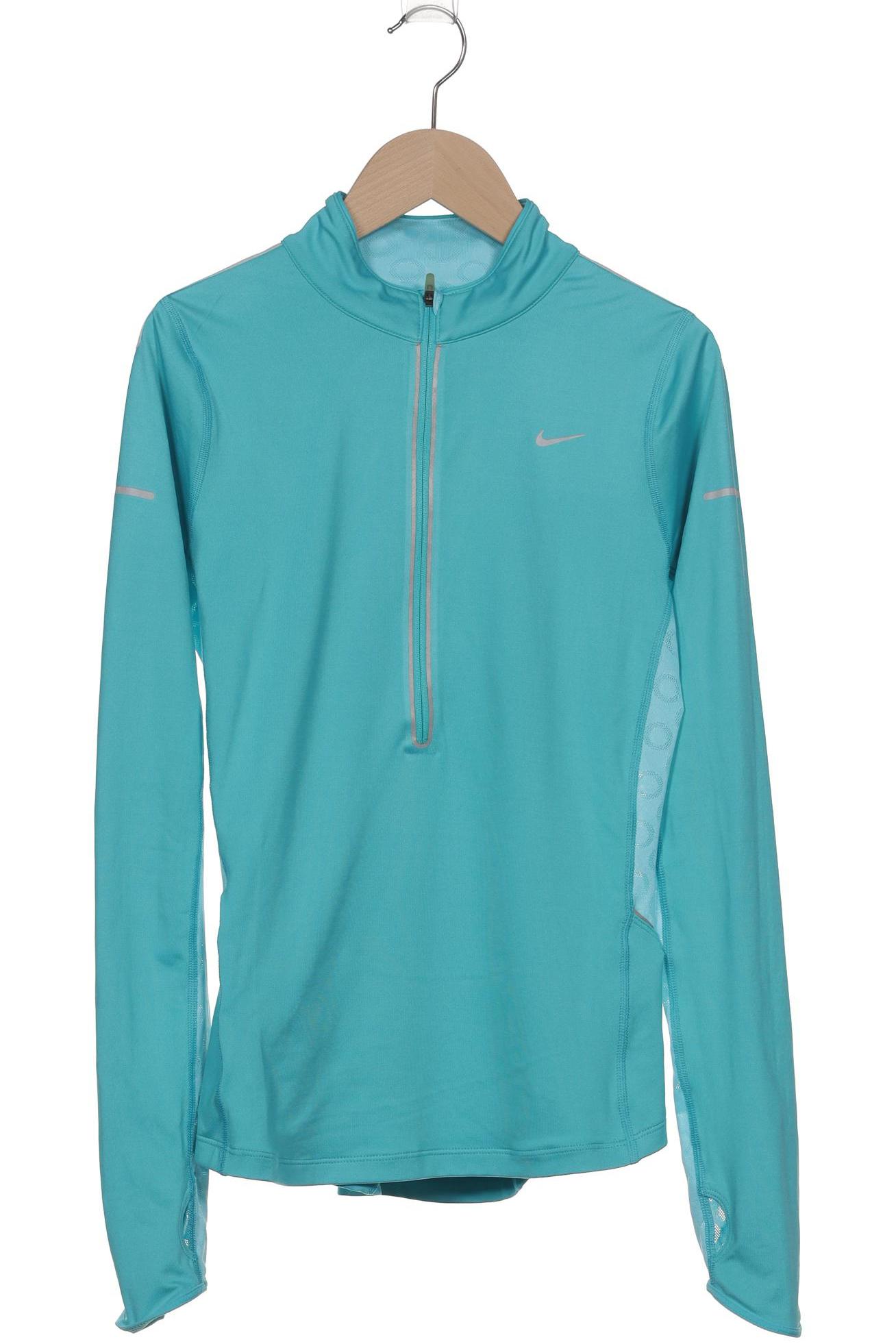 

Nike Damen Langarmshirt, blau, Gr. 36