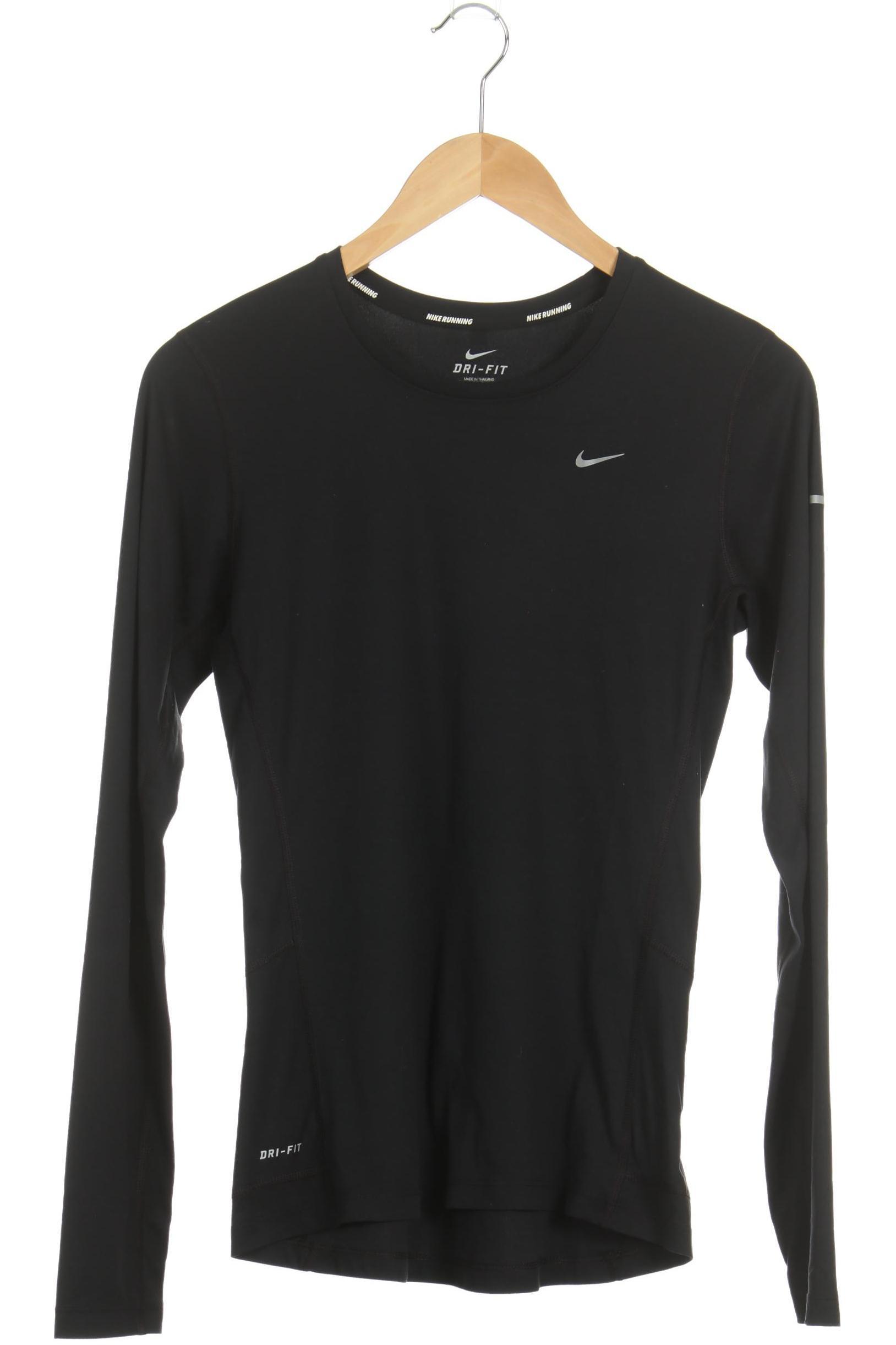 

Nike Damen Langarmshirt, schwarz, Gr.