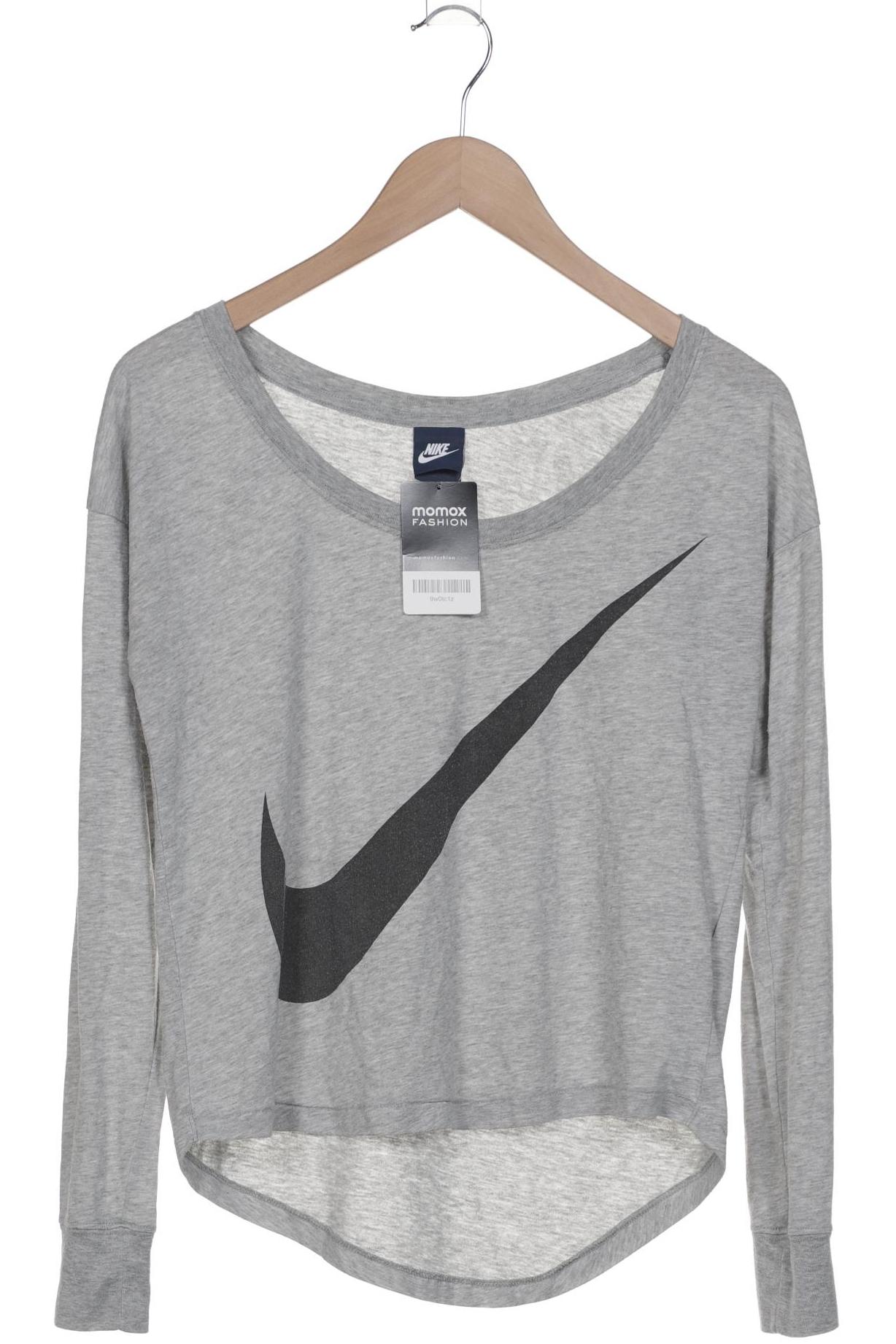 

Nike Damen Langarmshirt, grau, Gr. 38