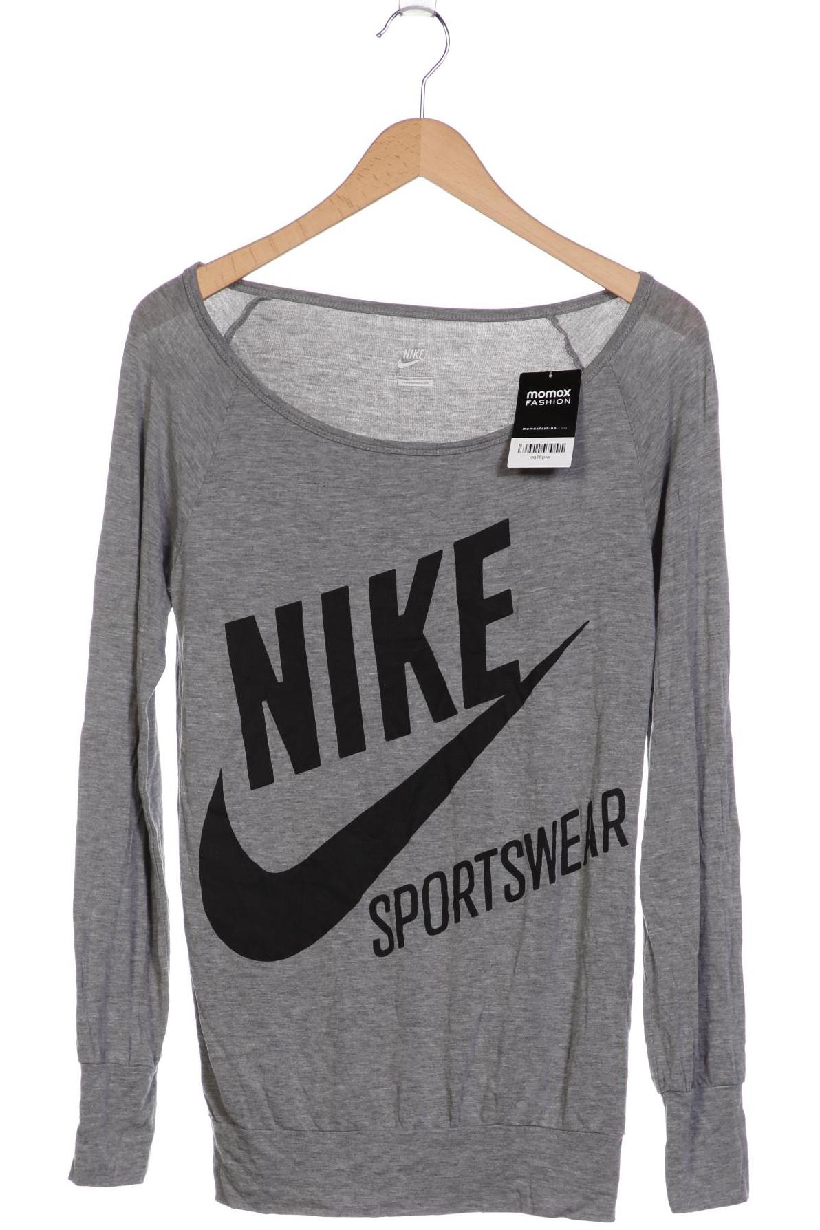 

Nike Damen Langarmshirt, grau, Gr. 36