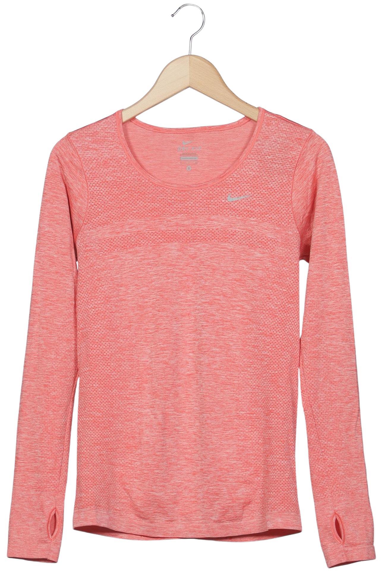 

Nike Damen Langarmshirt, pink, Gr. 36