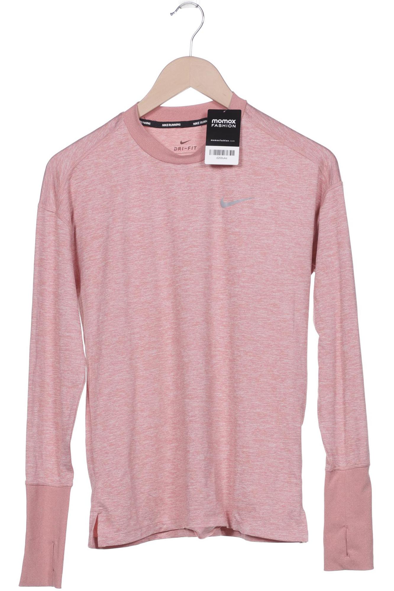 

Nike Damen Langarmshirt, pink, Gr. 34