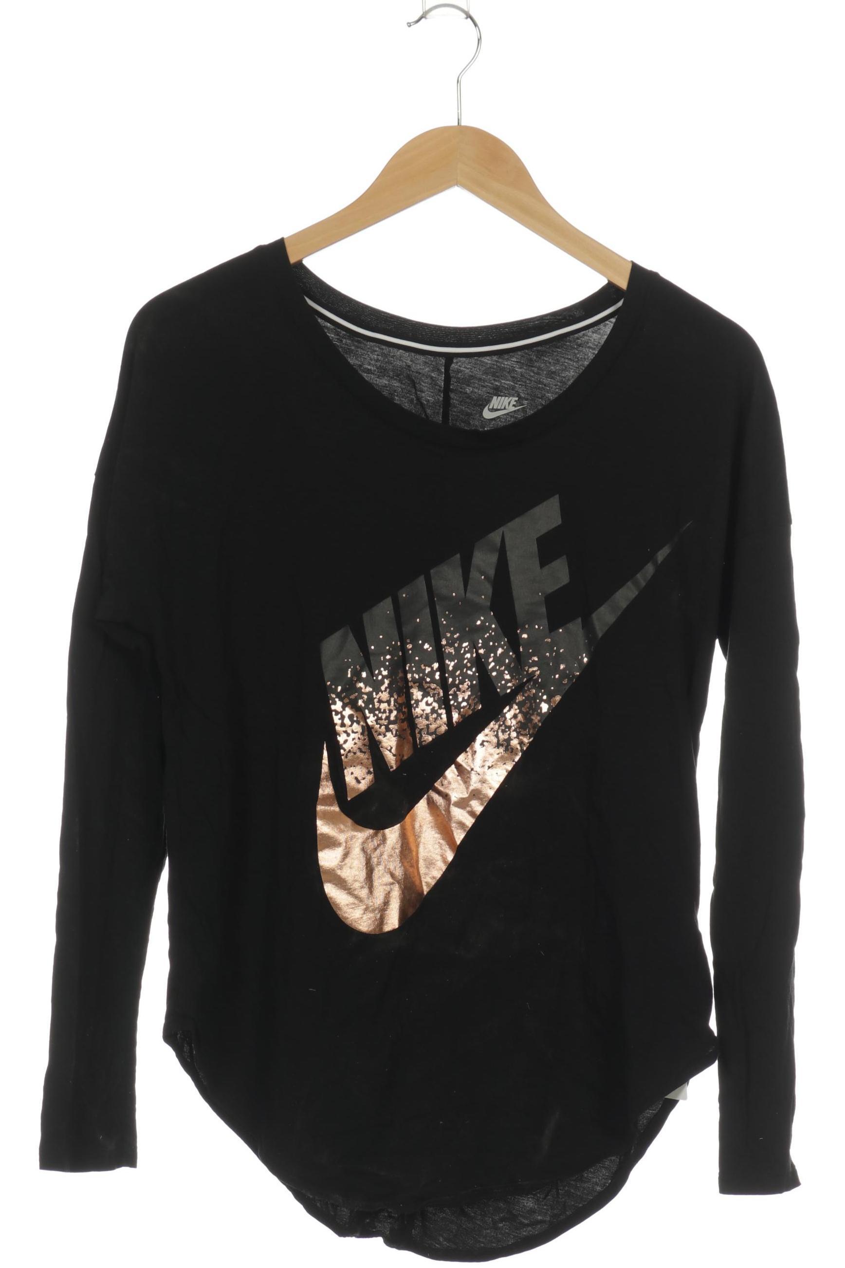 

Nike Damen Langarmshirt, schwarz, Gr.