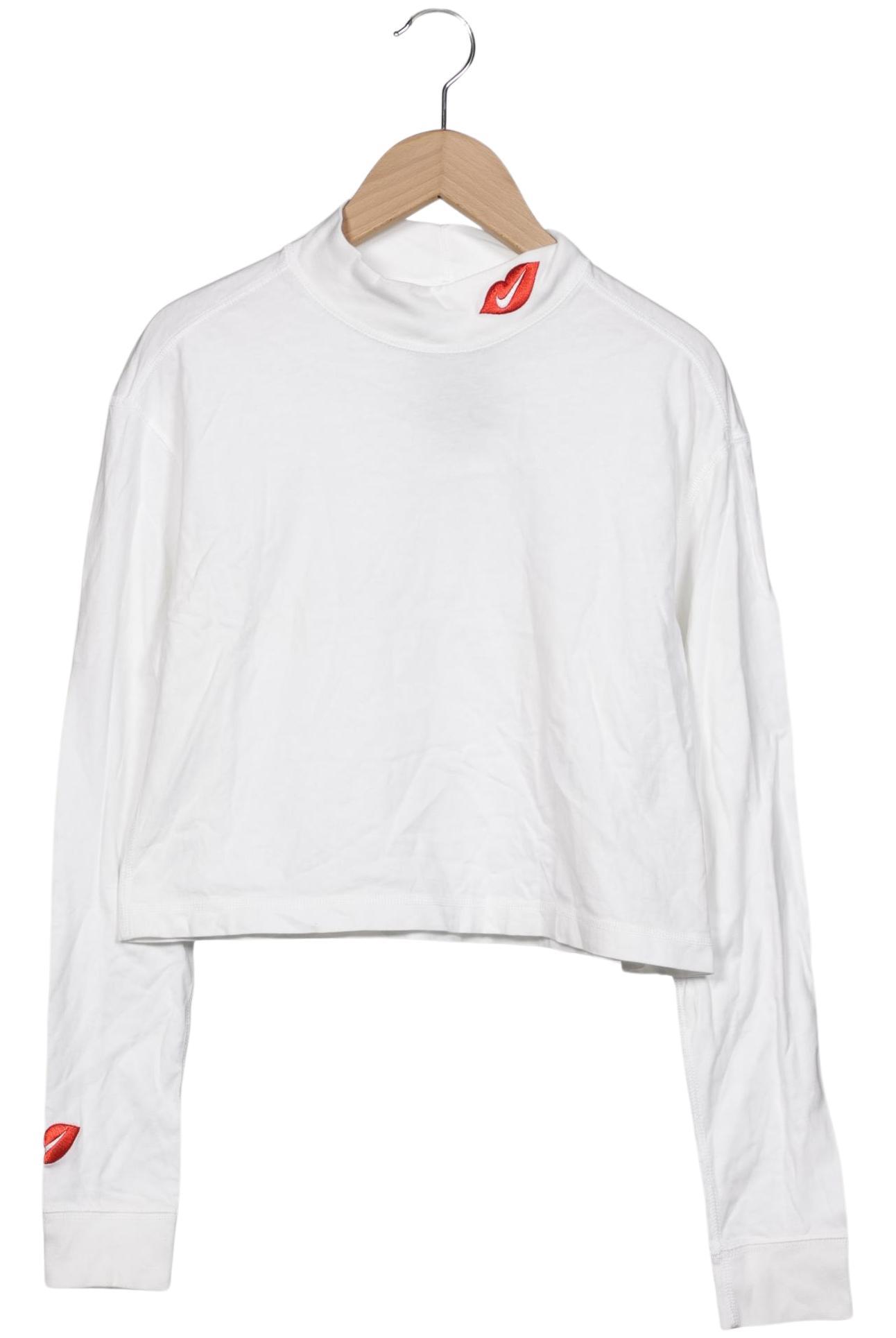 

Nike Damen Langarmshirt, weiß, Gr. 34
