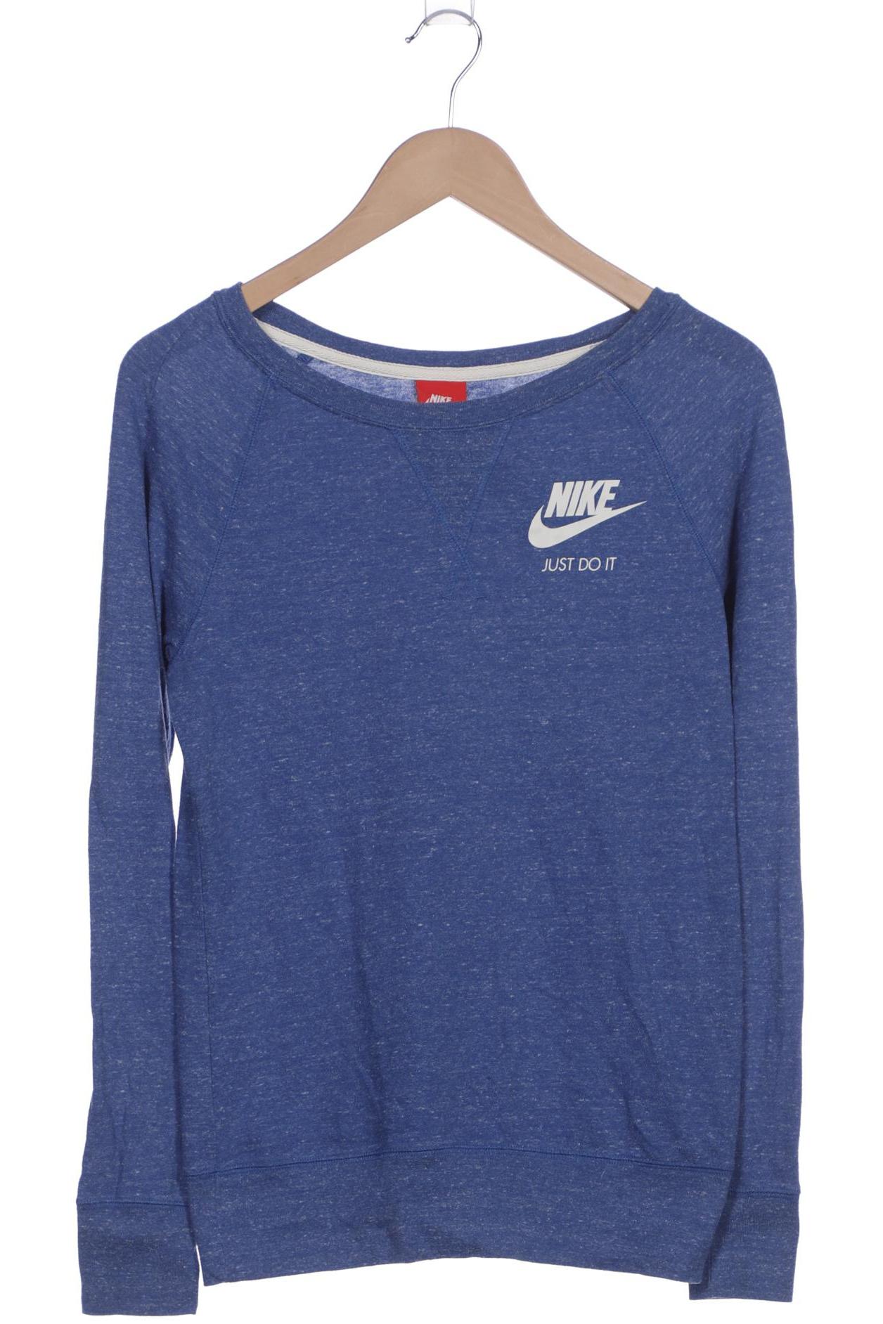 

Nike Damen Langarmshirt, blau, Gr. 34