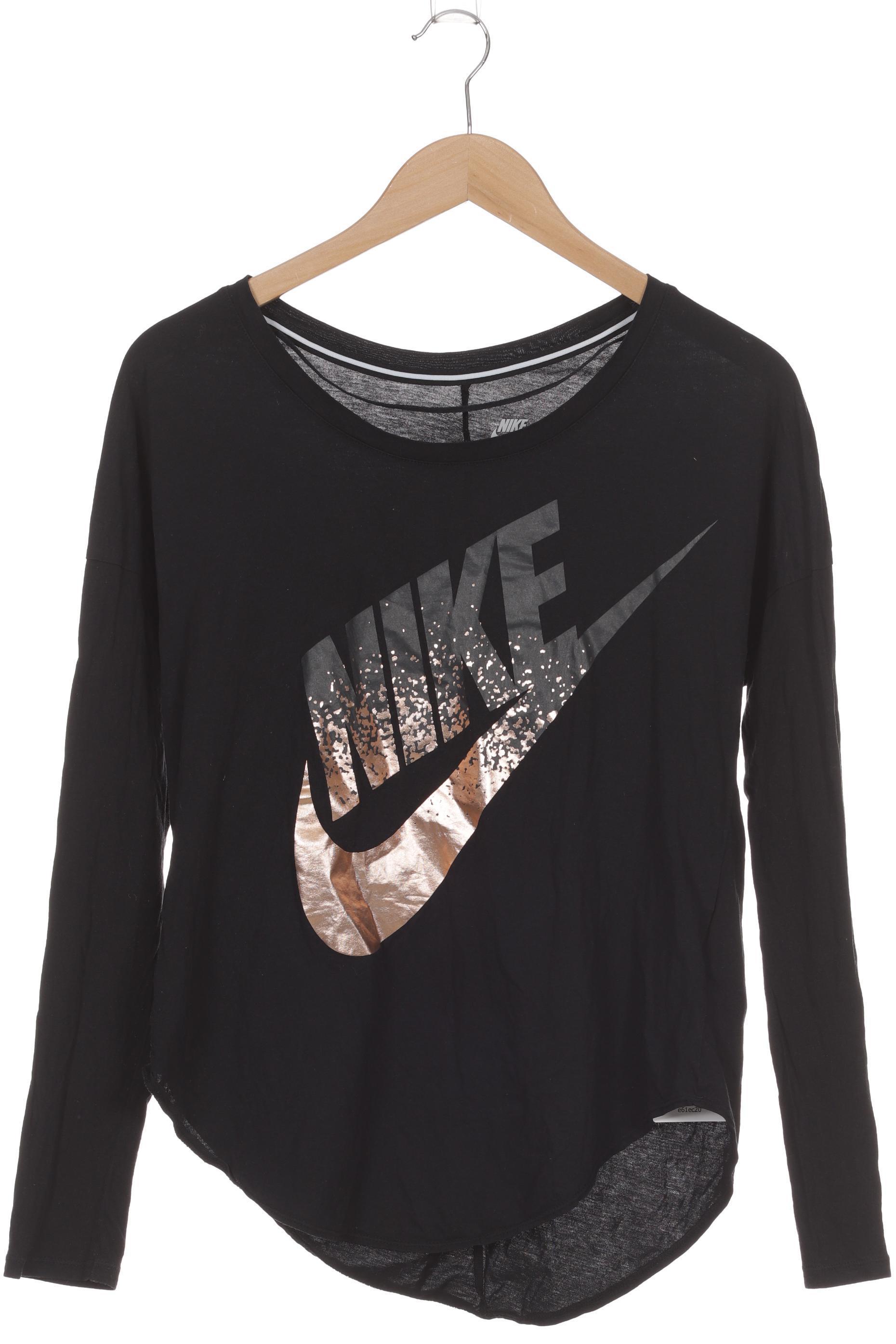 

Nike Damen Langarmshirt, schwarz, Gr.