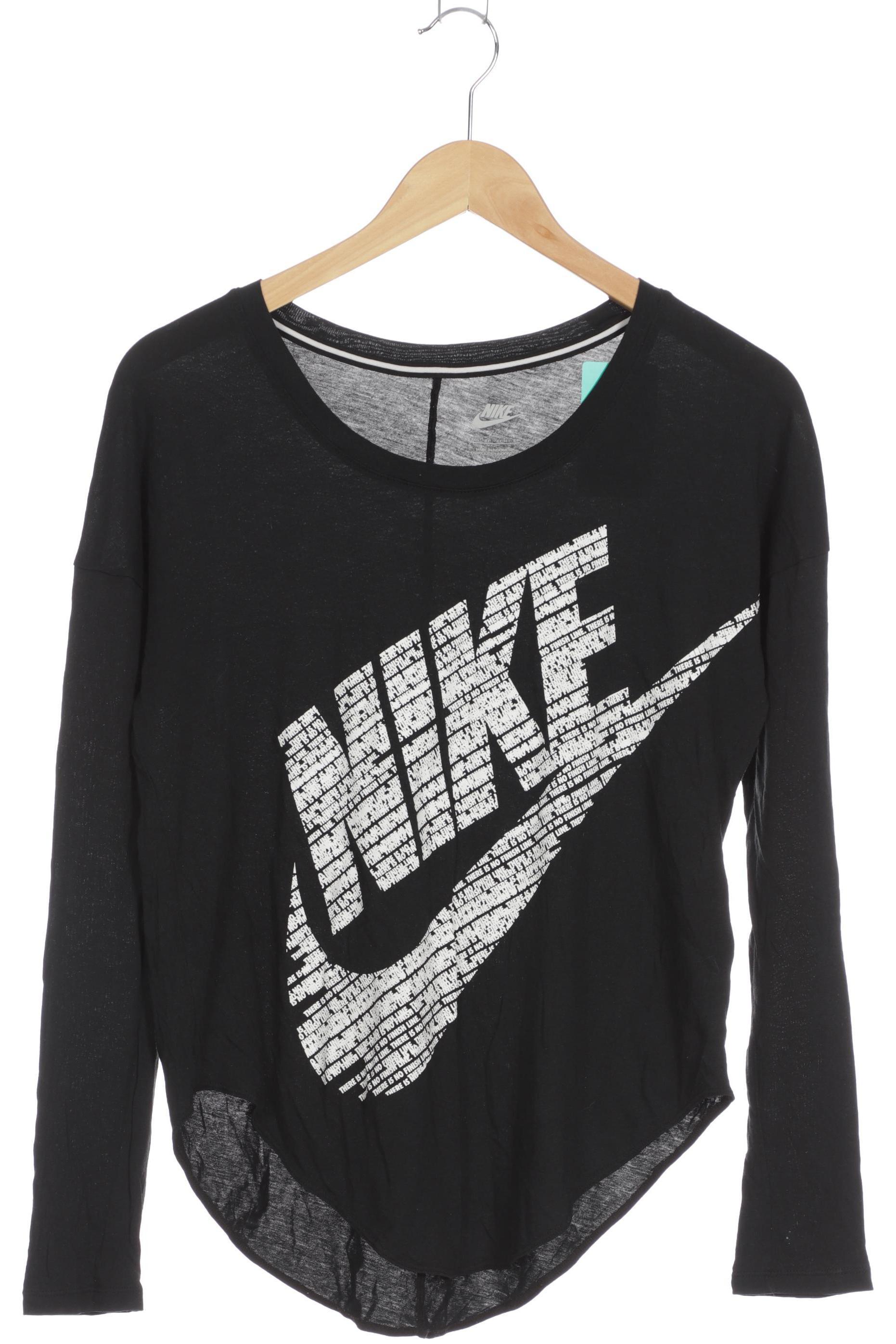 

Nike Damen Langarmshirt, schwarz, Gr.