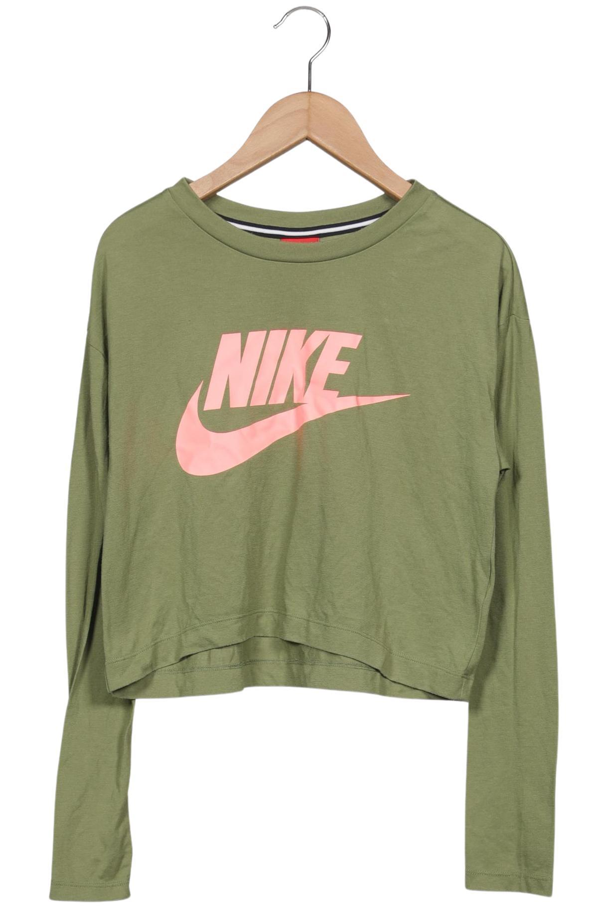 

Nike Damen Langarmshirt, grün, Gr. 36
