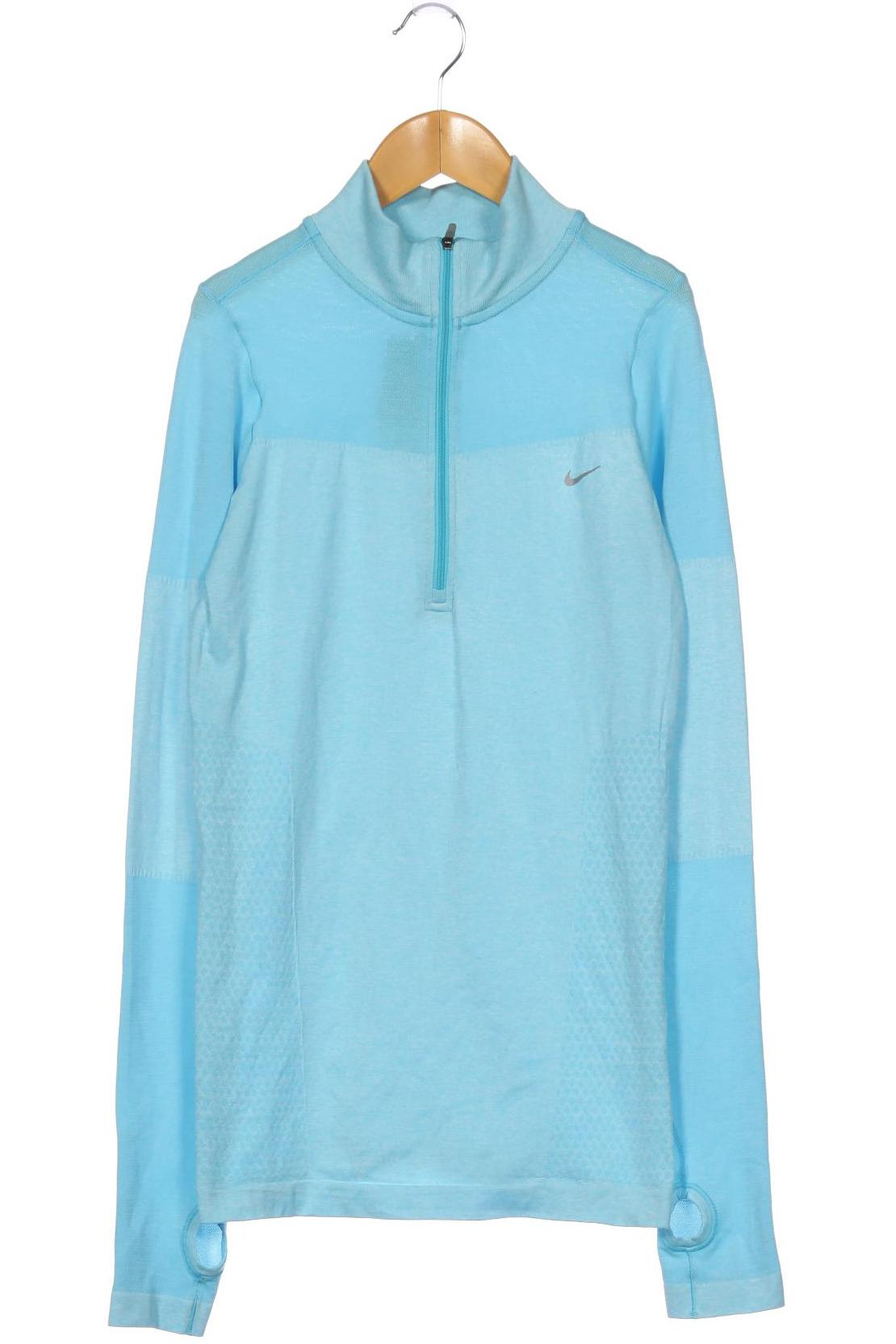 

Nike Damen Langarmshirt, blau, Gr. 36