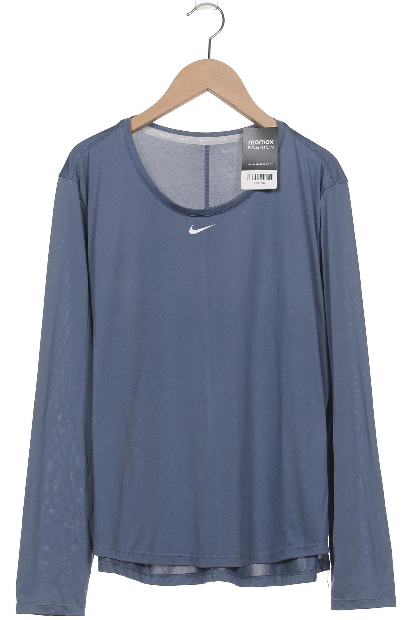 

Nike Damen Langarmshirt, blau, Gr. 42