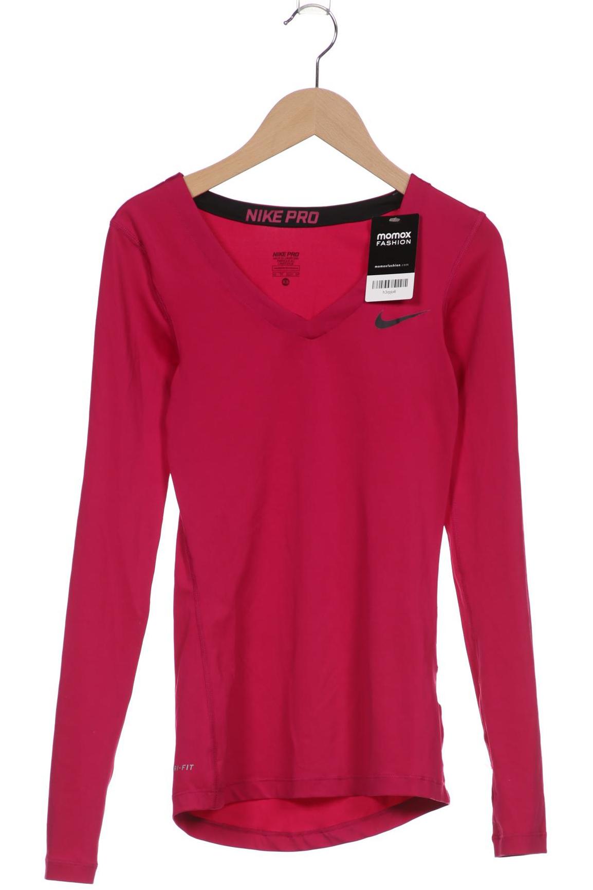 

Nike Damen Langarmshirt, pink, Gr. 34