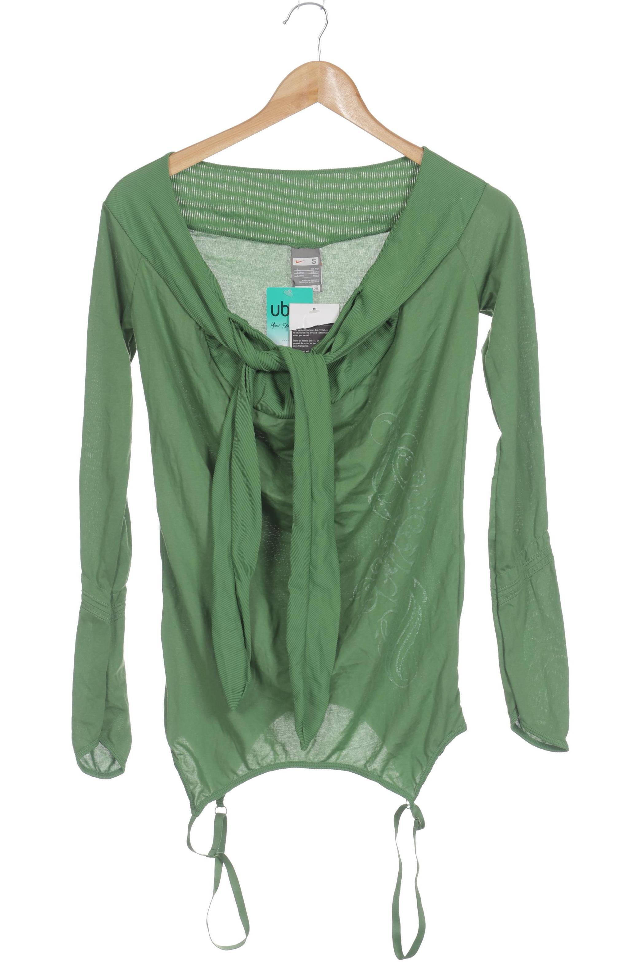 

Nike Damen Langarmshirt, grün, Gr.