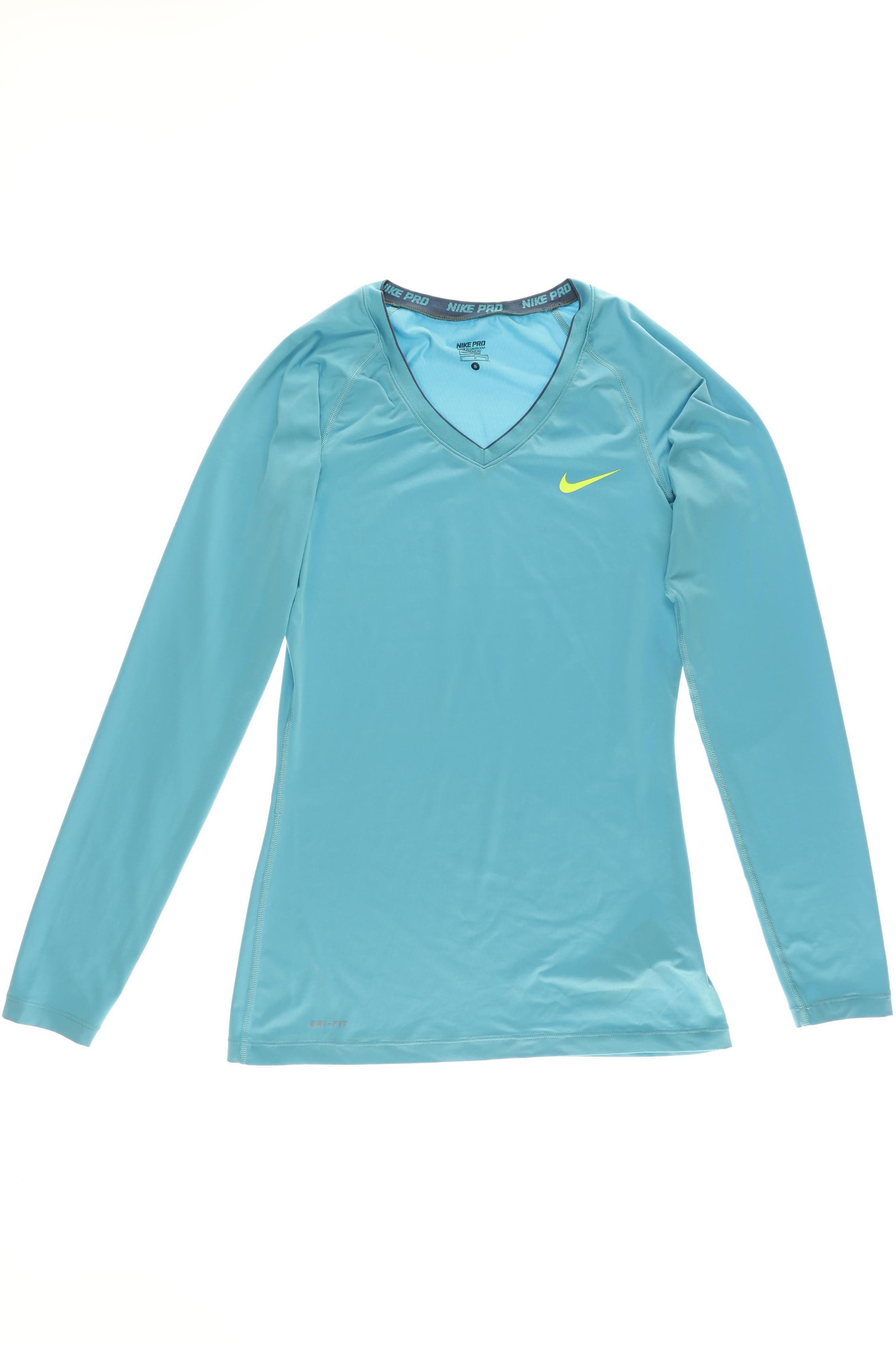 

Nike Damen Langarmshirt, blau, Gr.