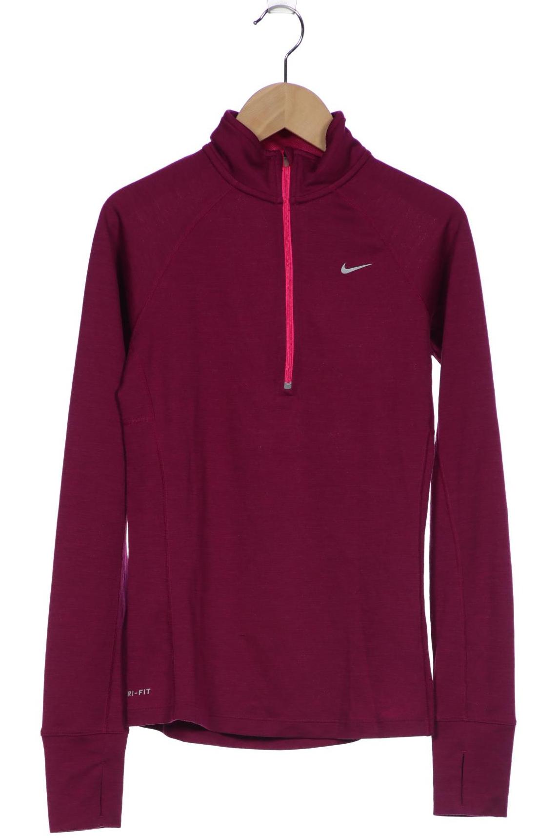 

Nike Damen Langarmshirt, pink, Gr. 34