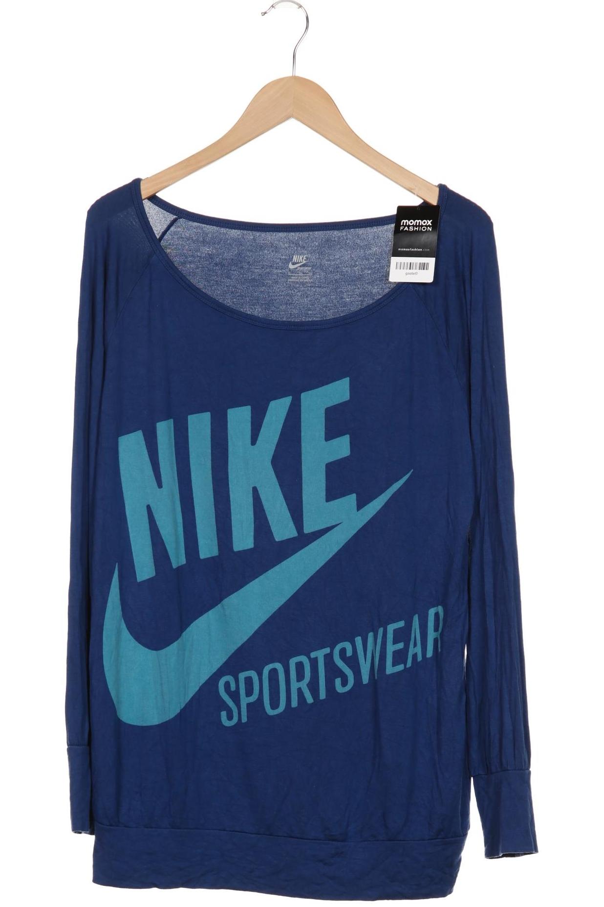 

Nike Damen Langarmshirt, blau, Gr. 44