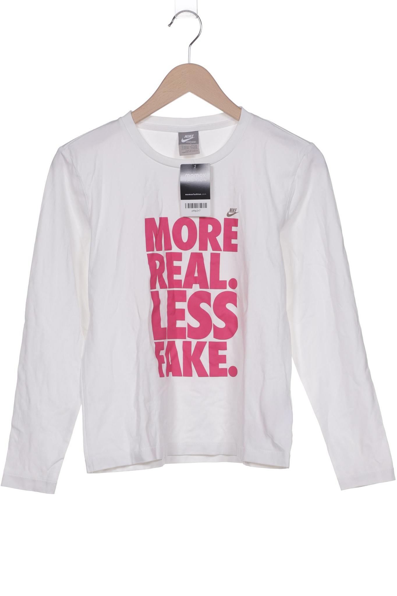 

Nike Damen Langarmshirt, weiß, Gr. 42