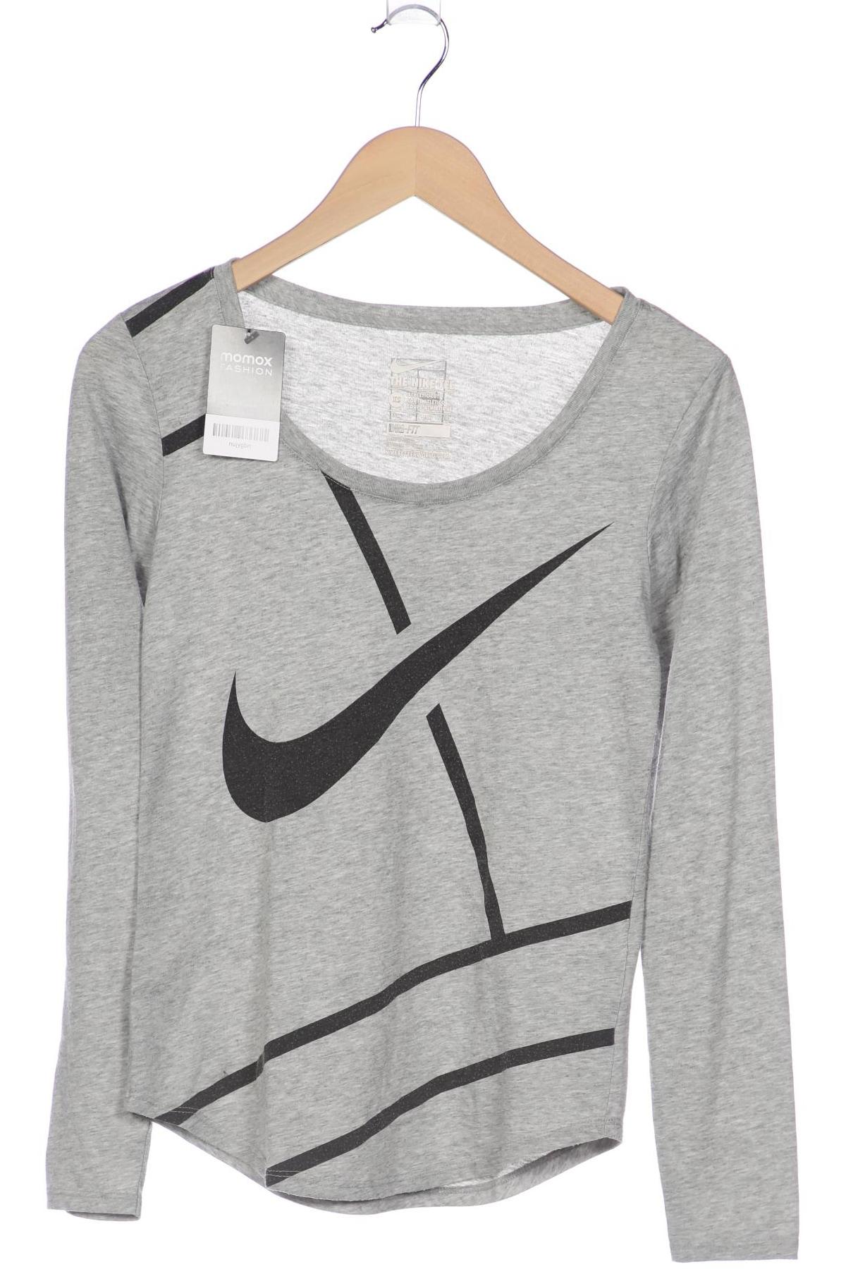 

Nike Damen Langarmshirt, grau, Gr. 34