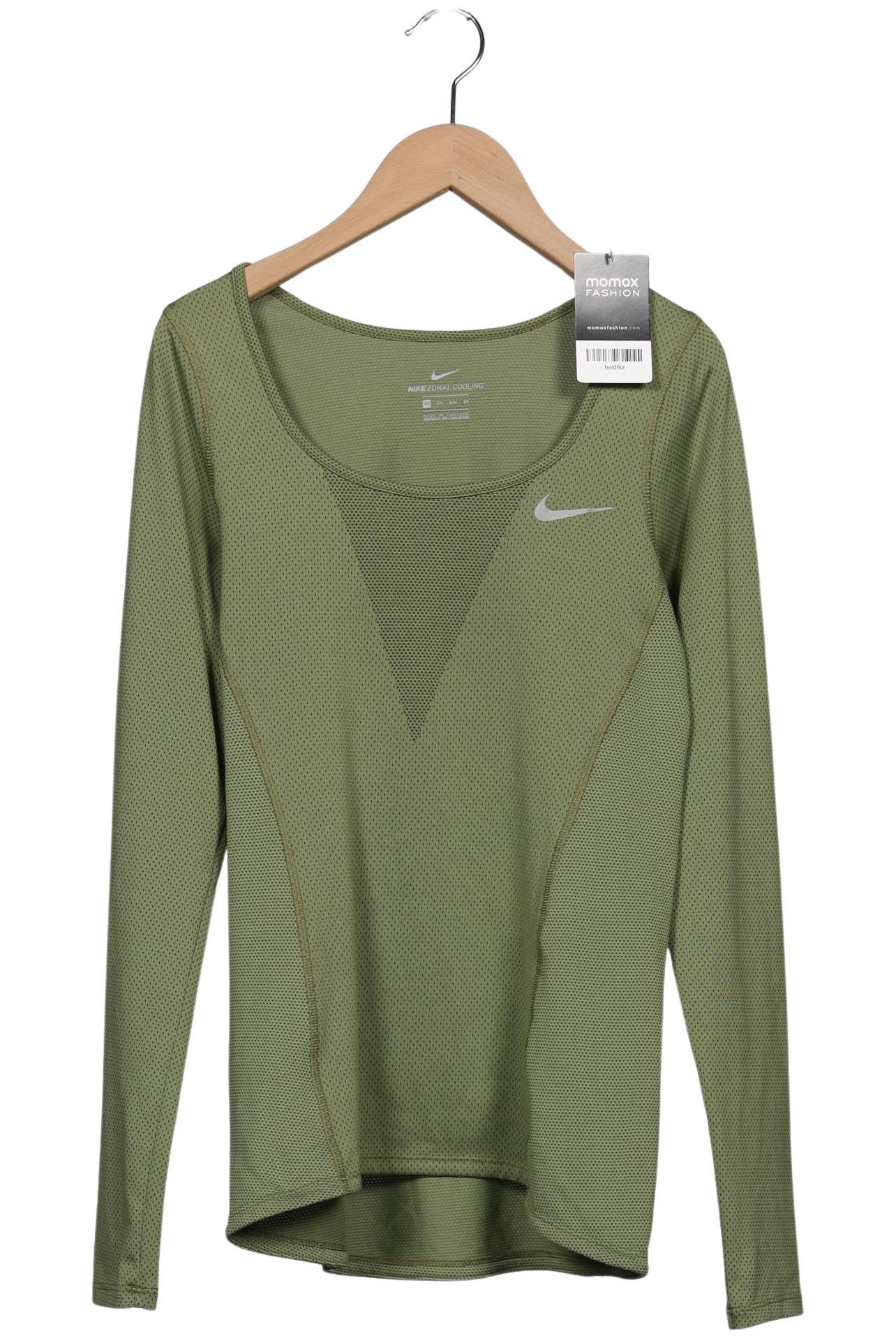 

Nike Damen Langarmshirt, grün, Gr. 34