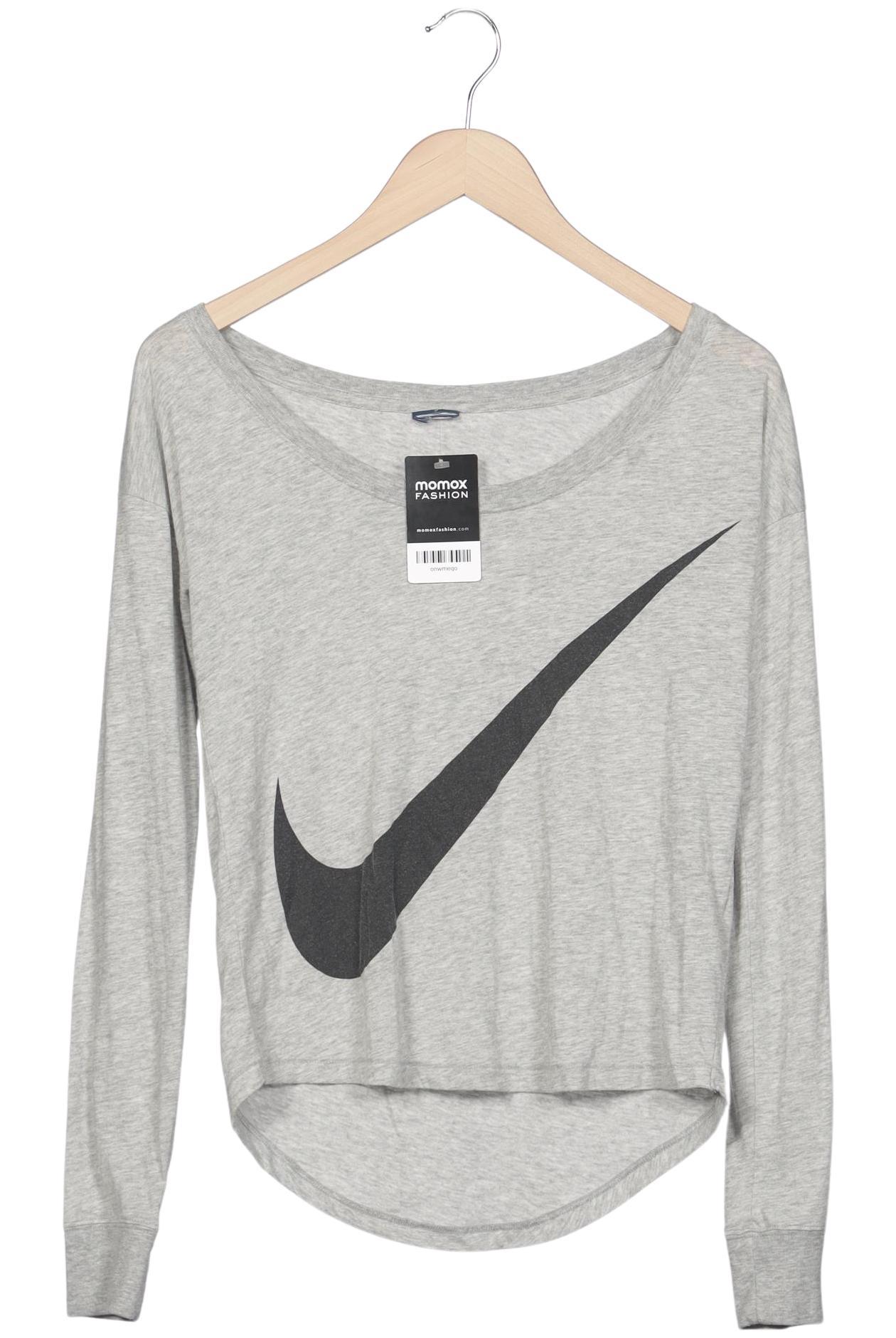 

Nike Damen Langarmshirt, grau, Gr. 38
