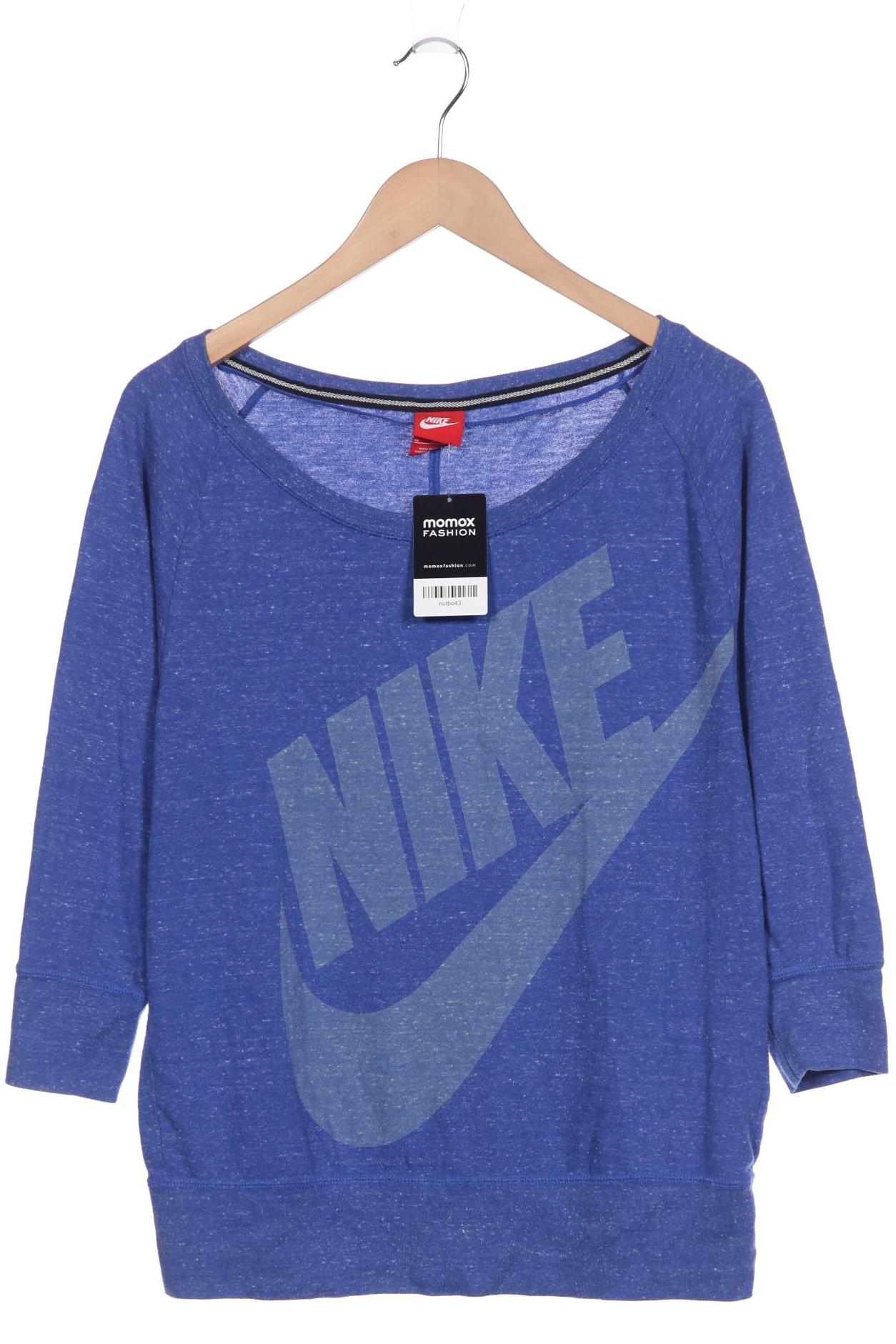 

Nike Damen Langarmshirt, blau, Gr. 38